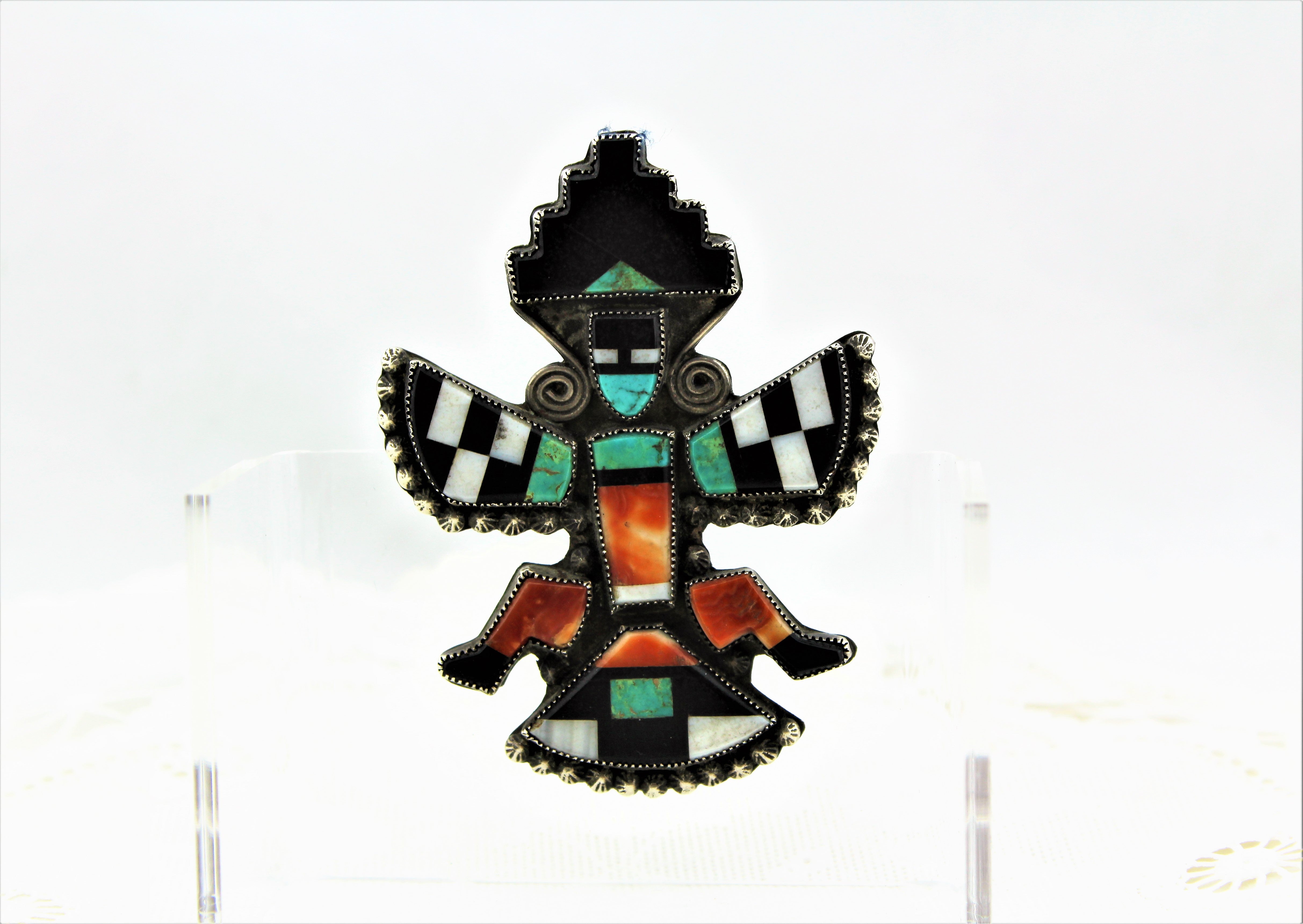 1930s Zuni Knifewing Brooch
