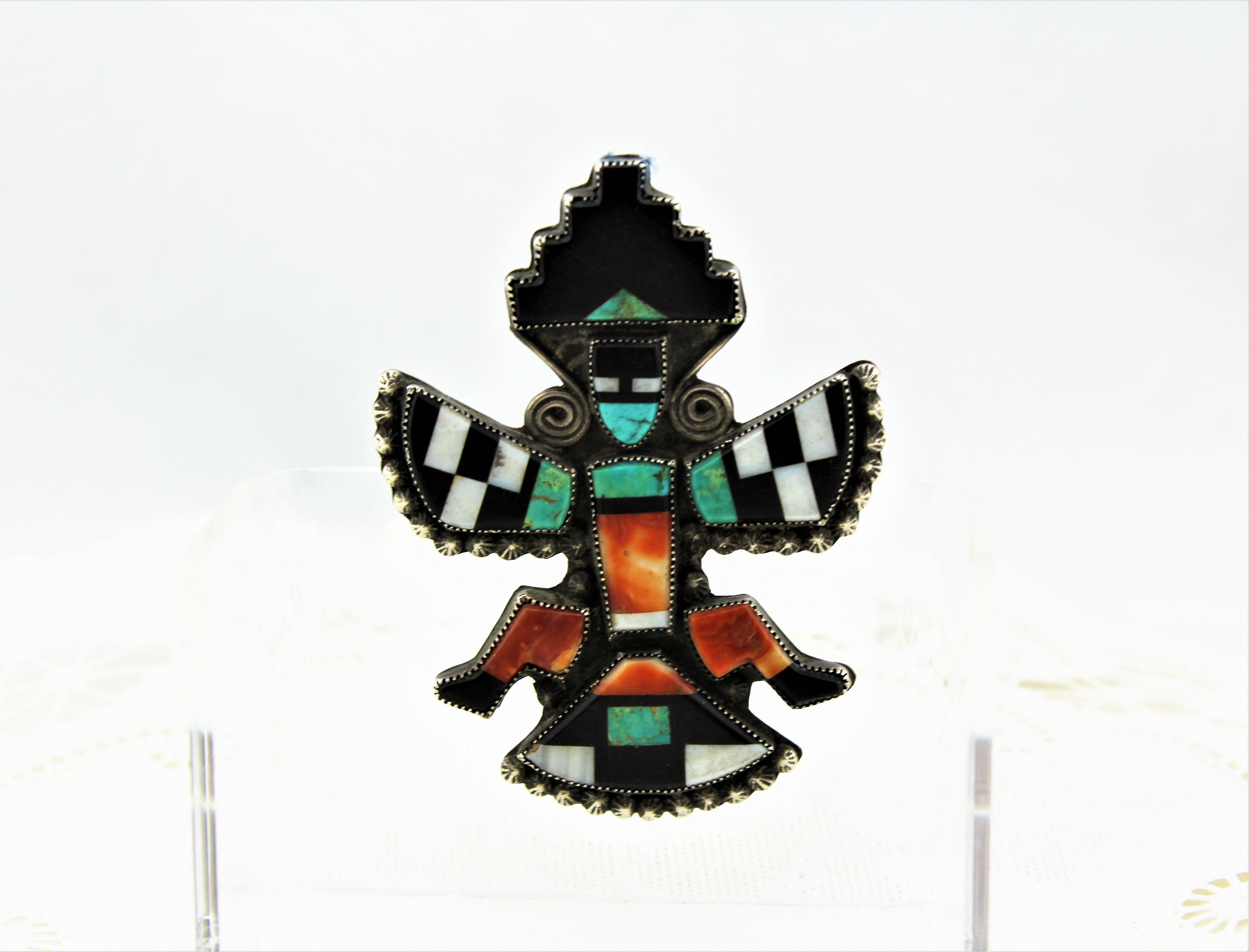 1930s Zuni Knifewing Brooch