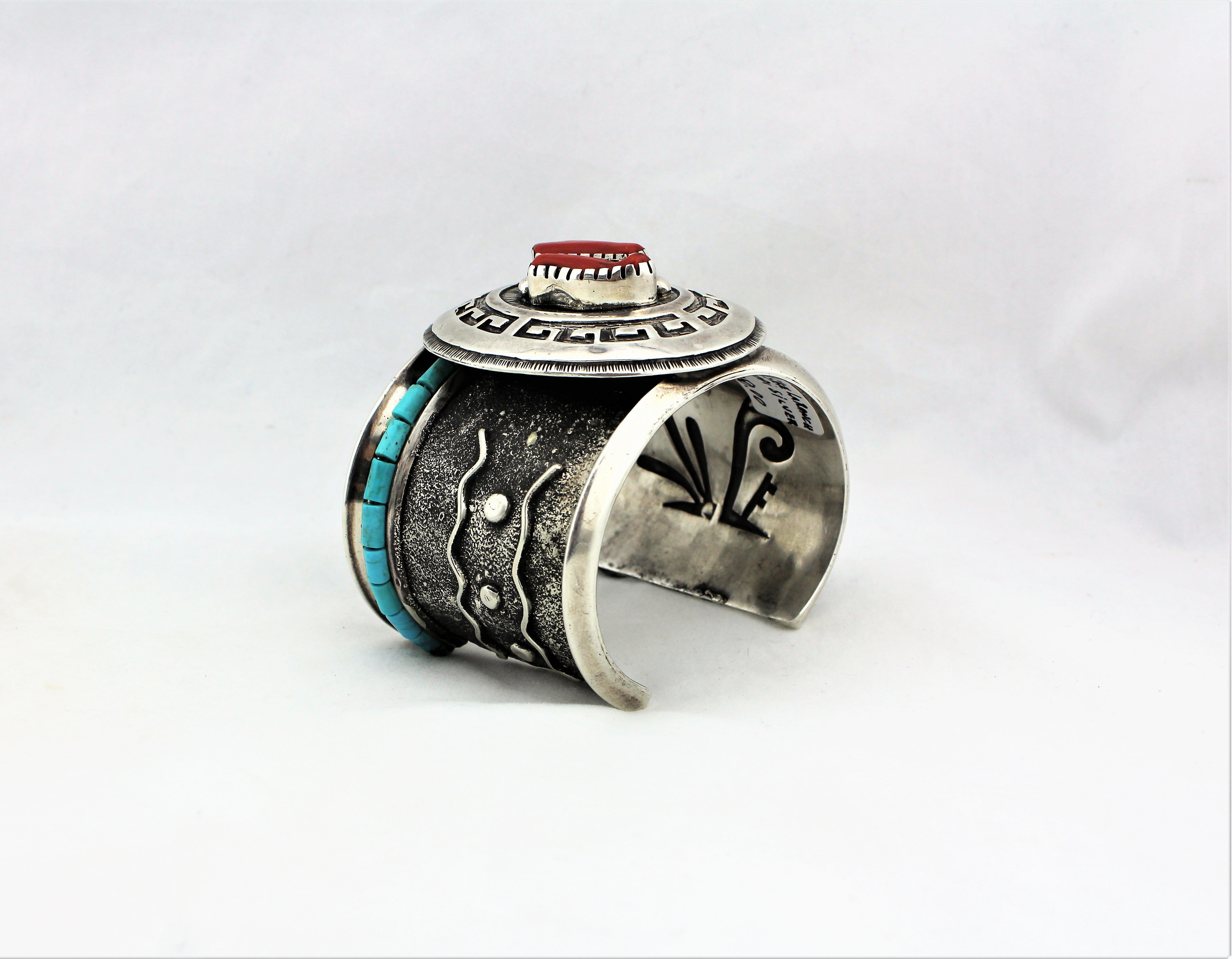 Steve LaRance Tufa Cast Sterling Silver Cuff