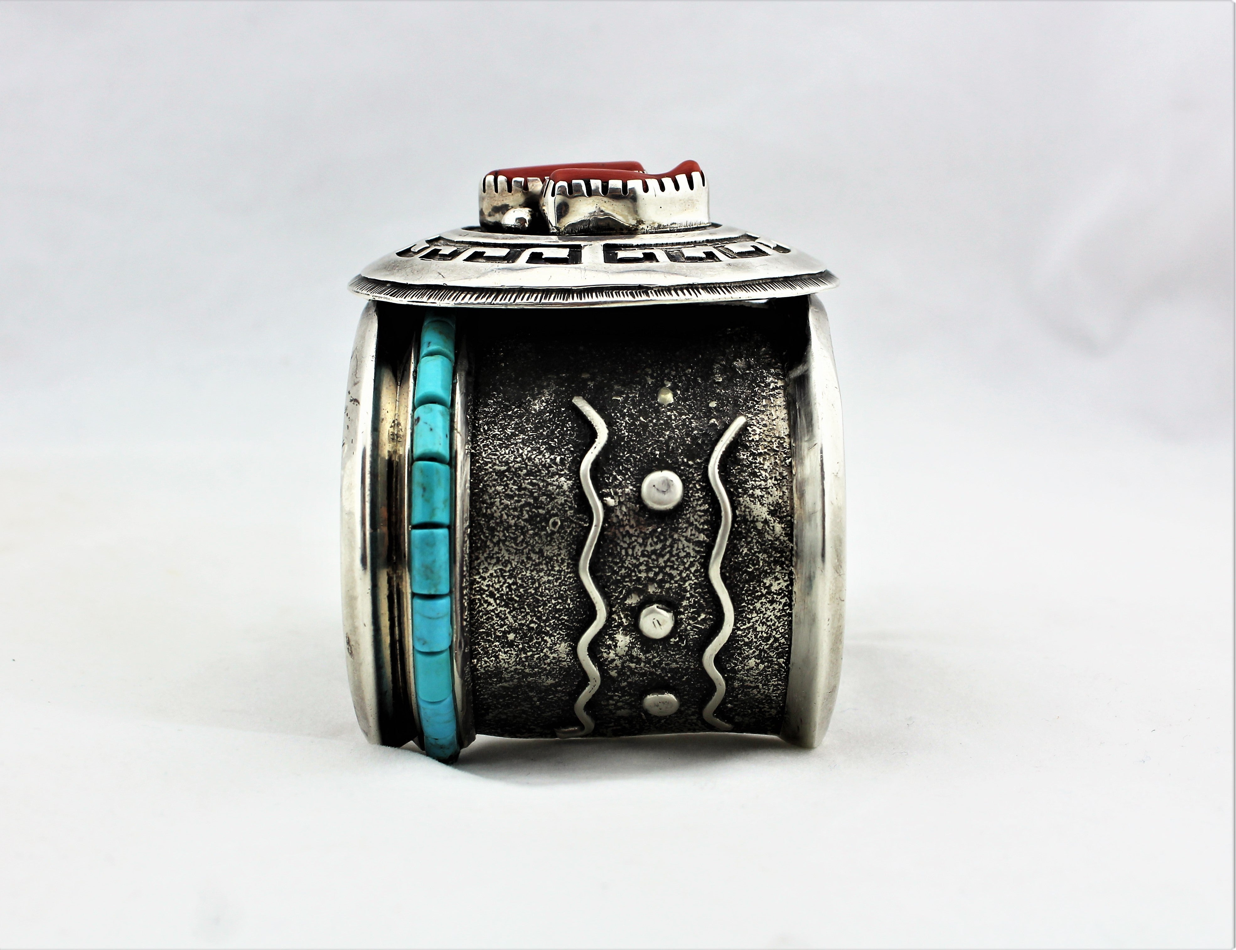 Steve LaRance Tufa Cast Sterling Silver Cuff