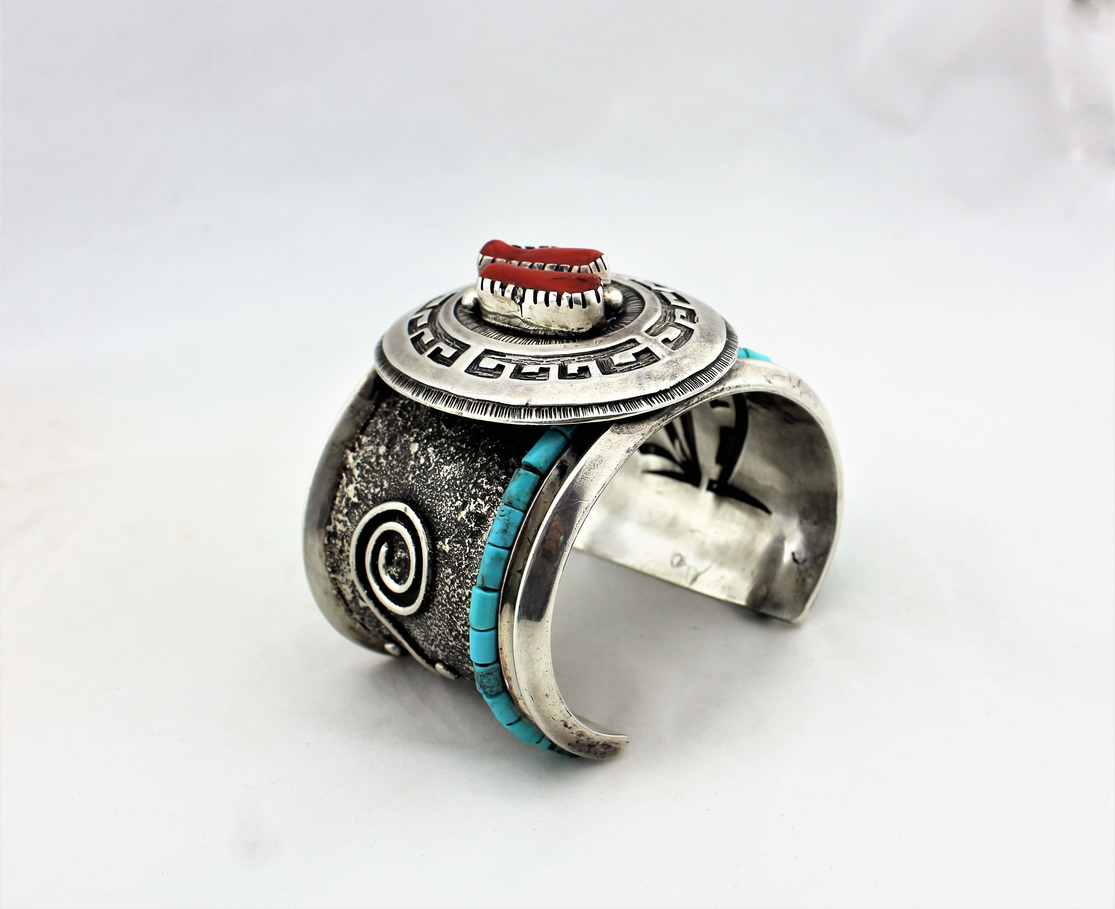 Steve LaRance Tufa Cast Sterling Silver Cuff