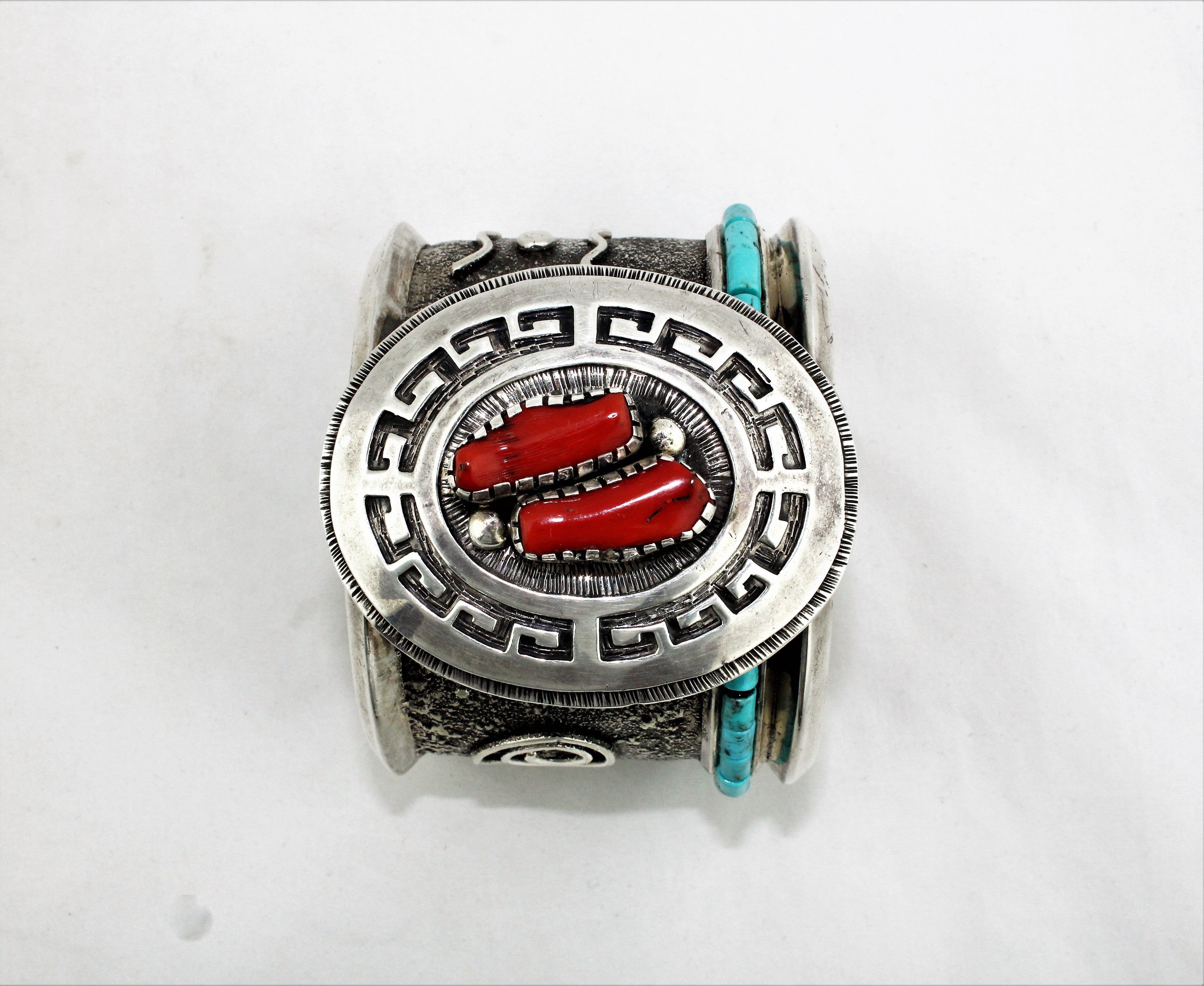 Steve LaRance Tufa Cast Sterling Silver Cuff