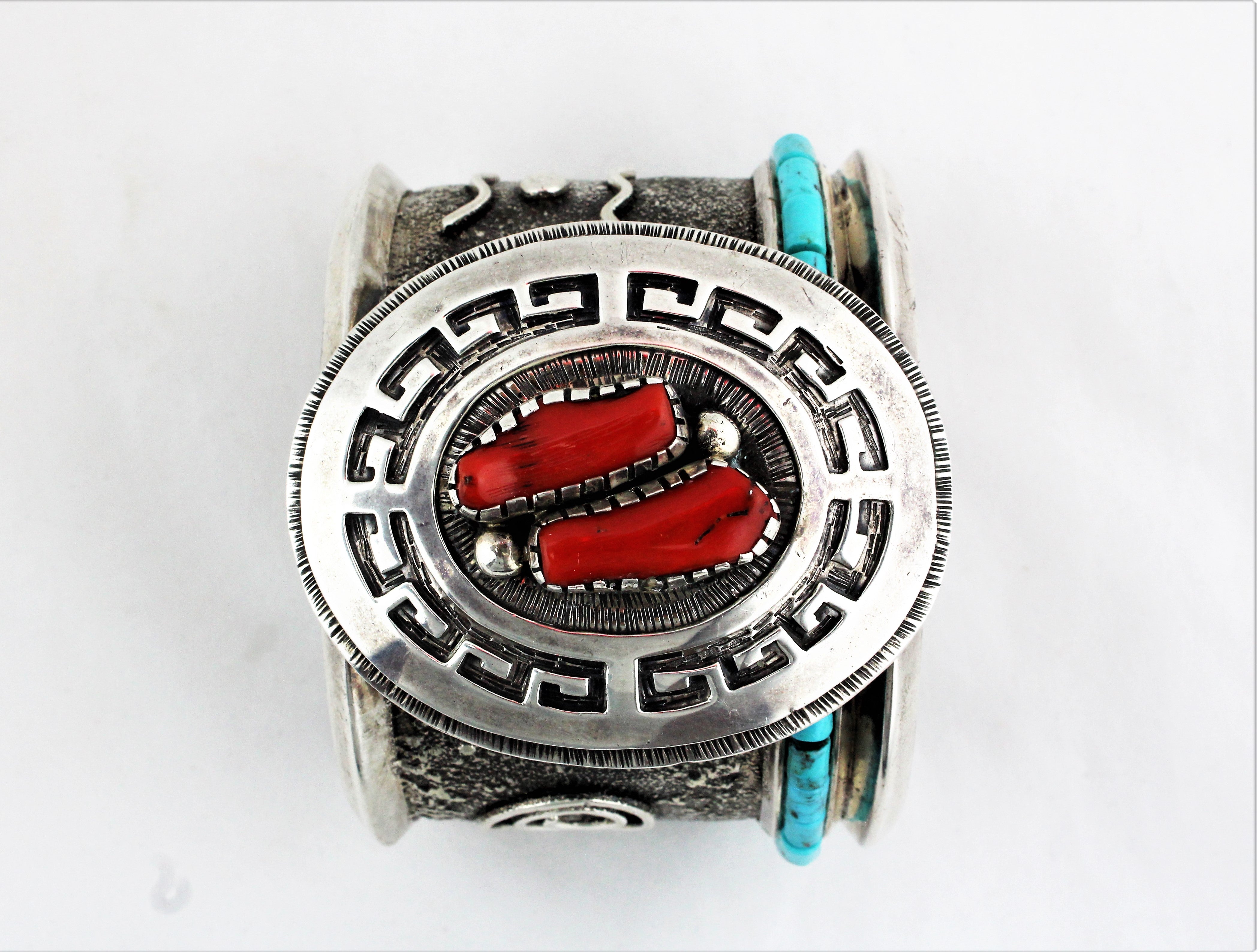 Steve LaRance Tufa Cast Sterling Silver Cuff