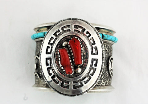 Steve LaRance Tufa Cast Sterling Silver Cuff