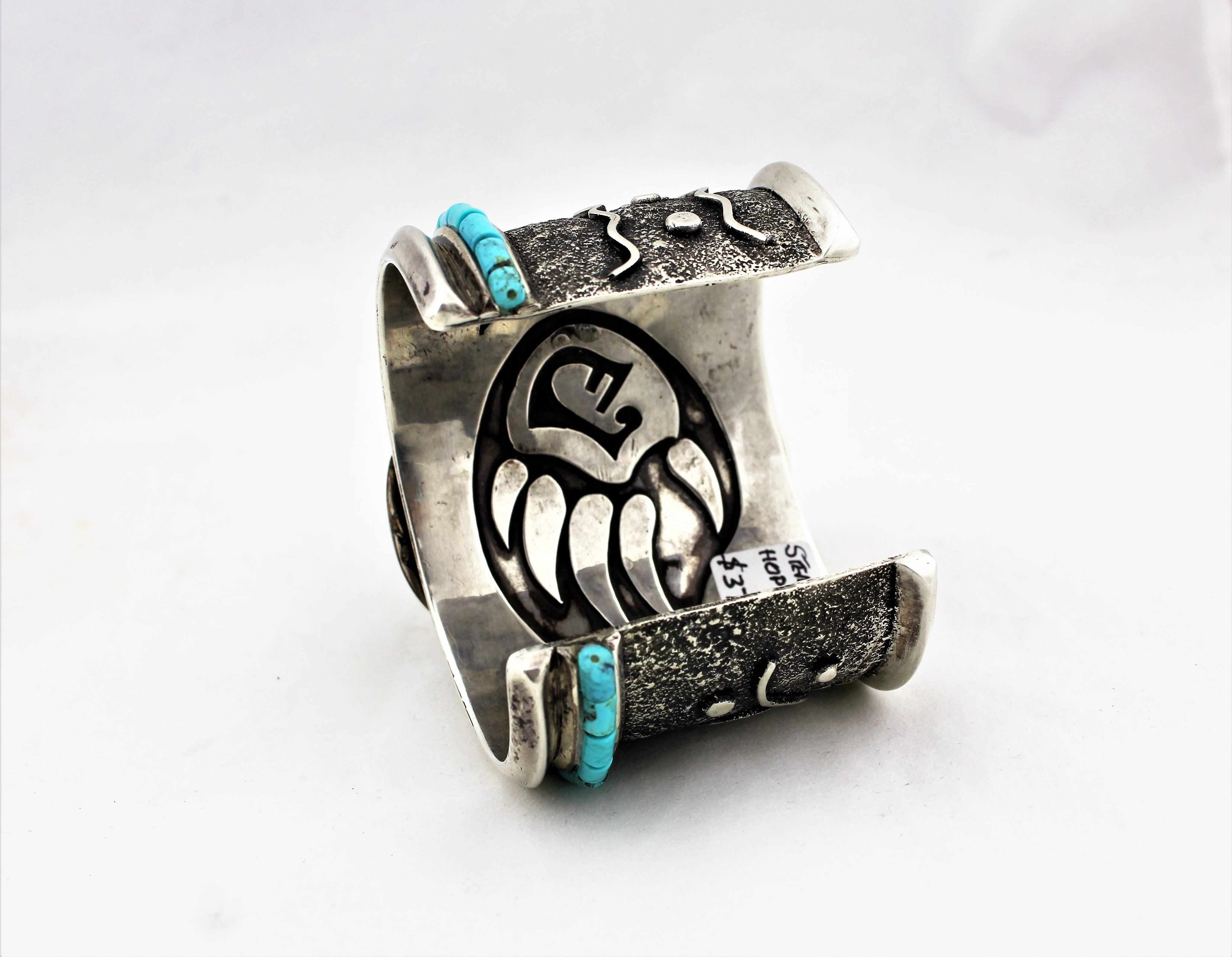 Steve LaRance Tufa Cast Sterling Silver Cuff