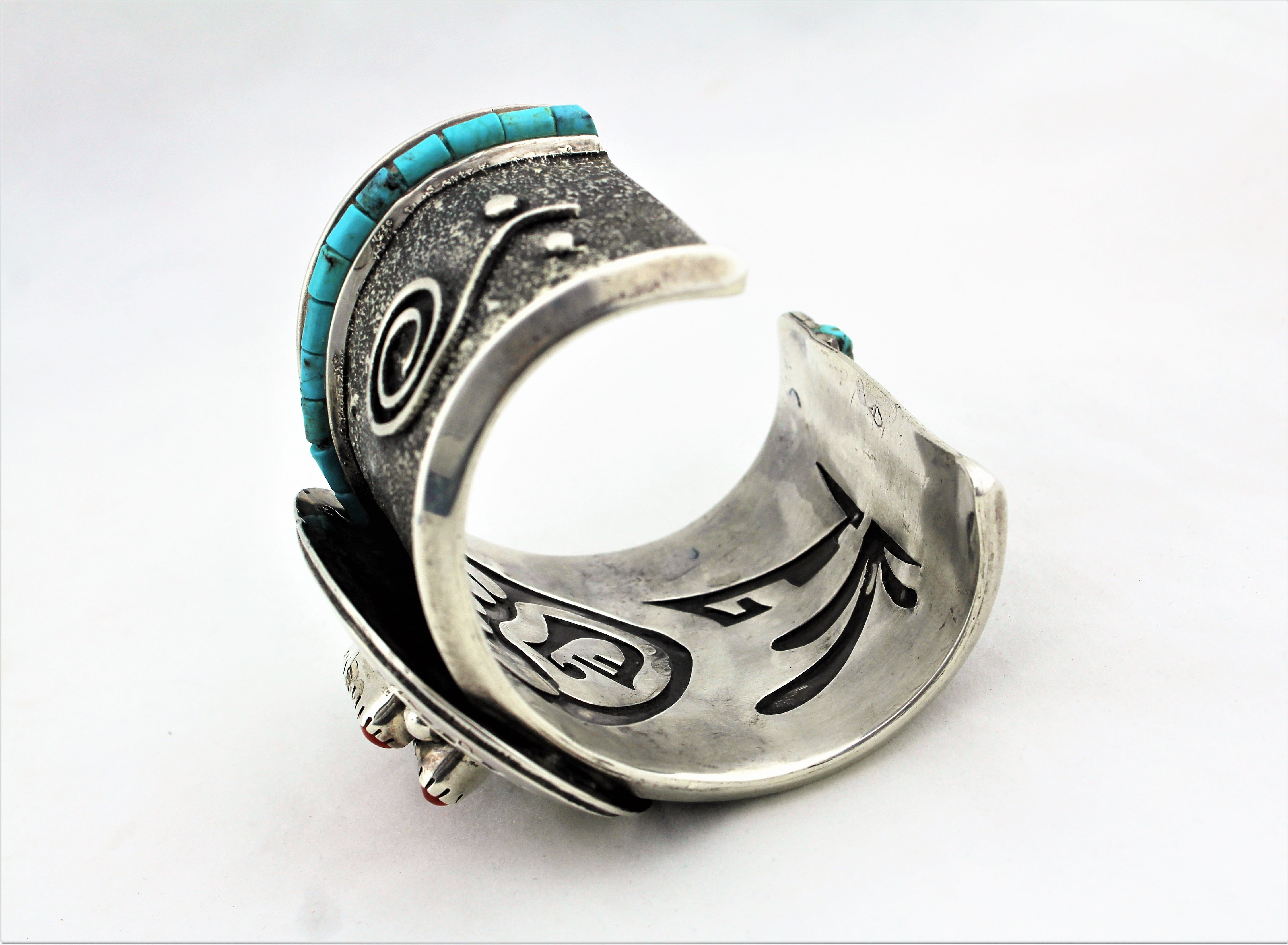Steve LaRance Tufa Cast Sterling Silver Cuff