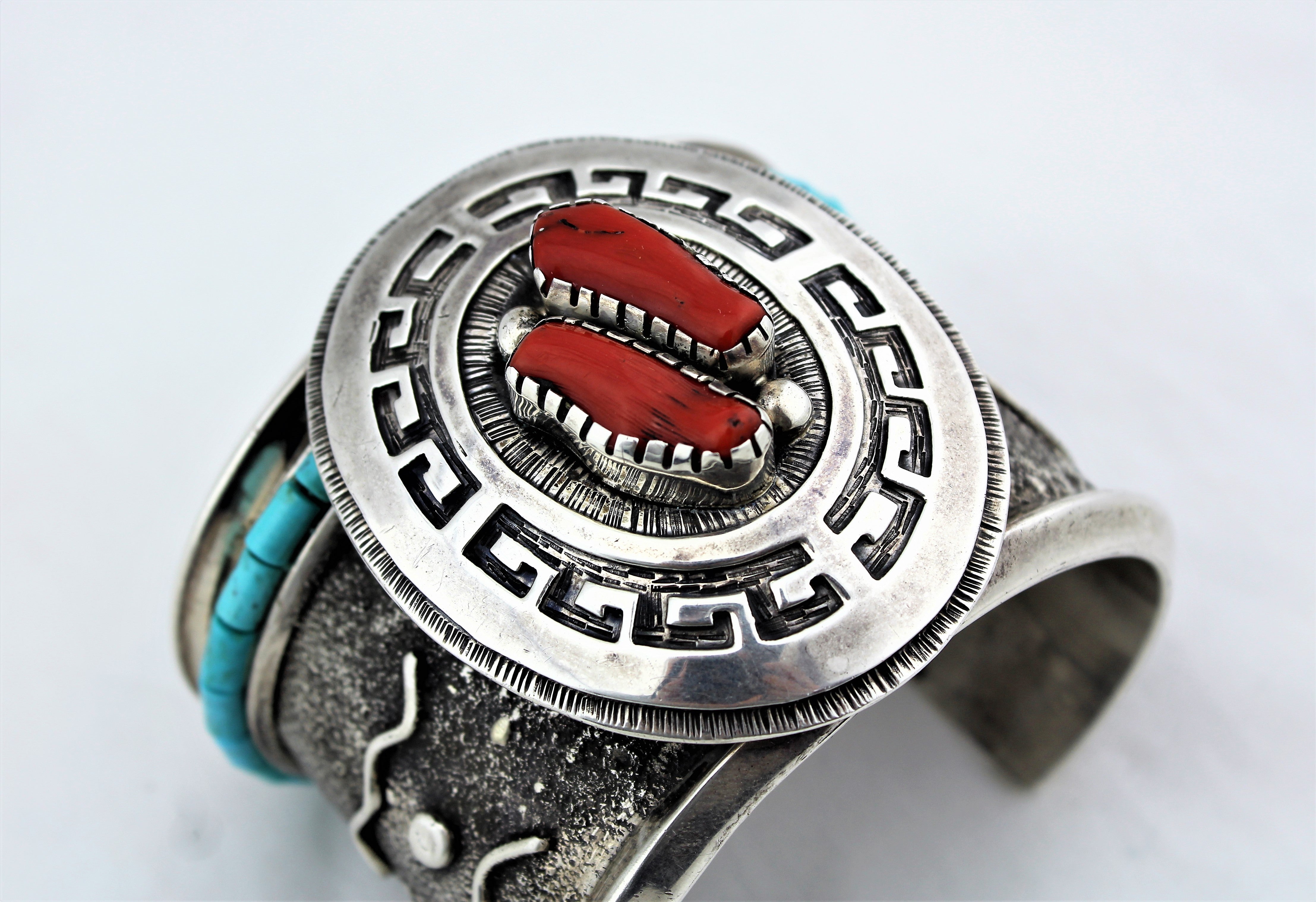Steve LaRance Tufa Cast Sterling Silver Cuff