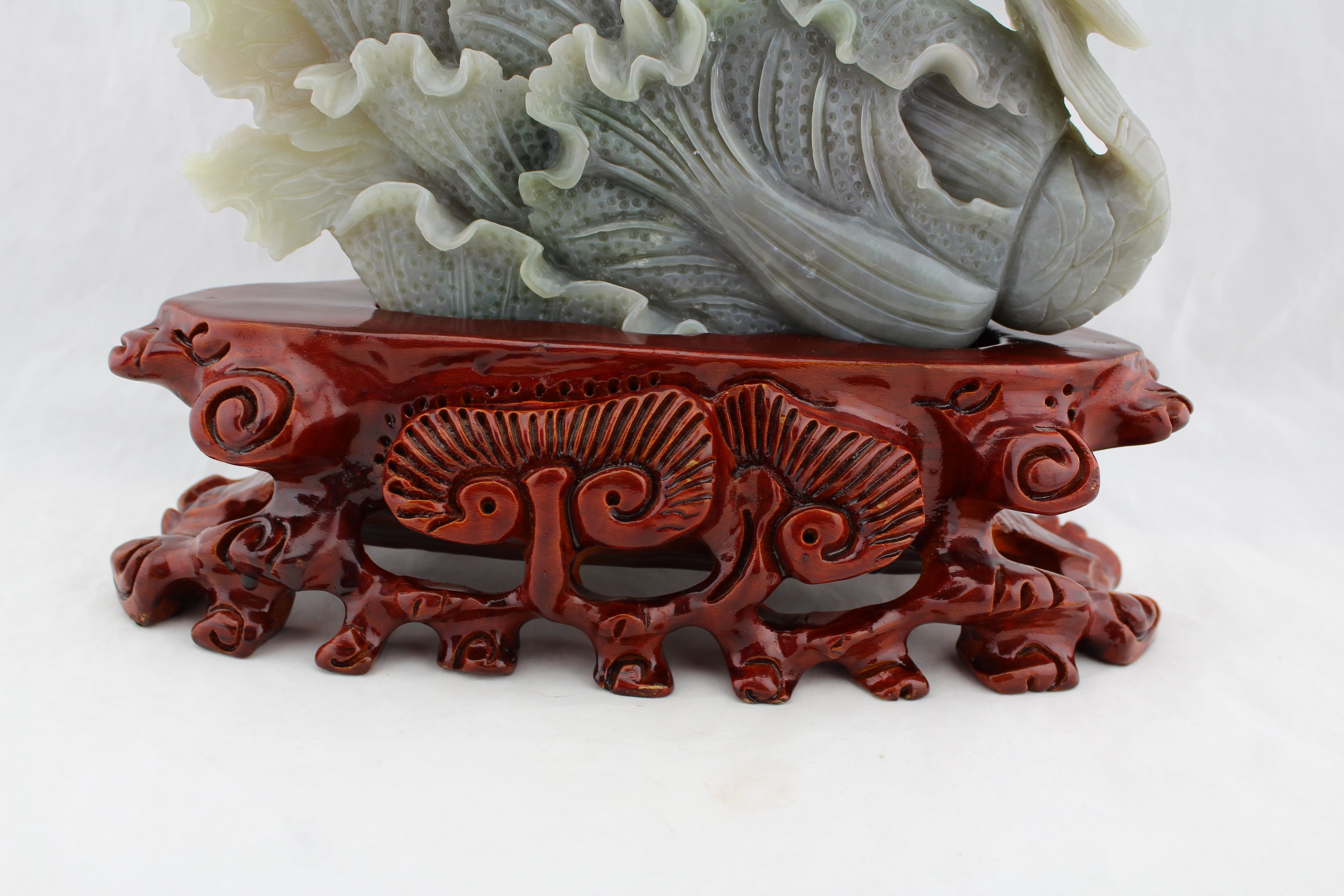 Lucky Cabbage Carved Jade