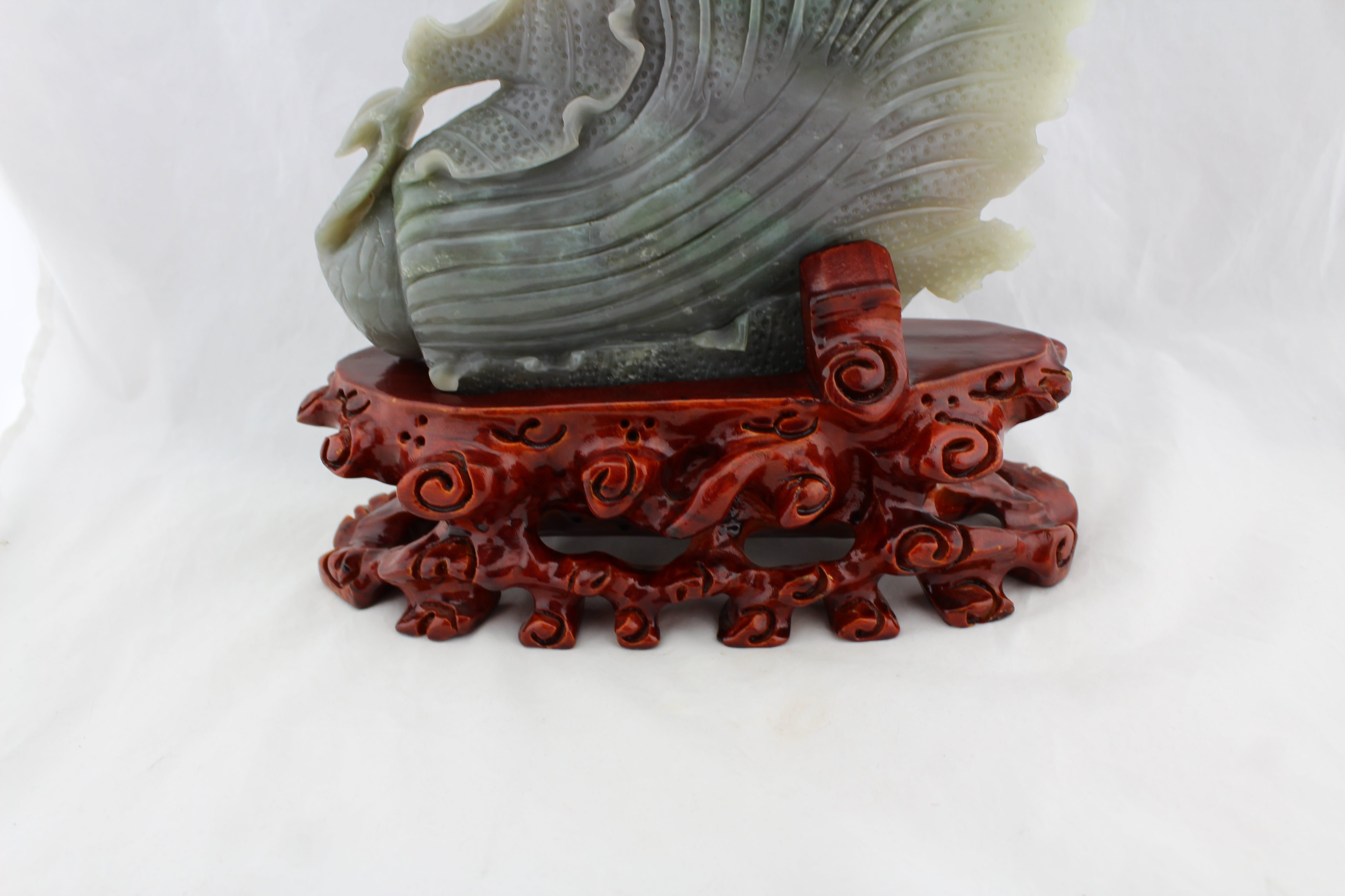 Lucky Cabbage Carved Jade