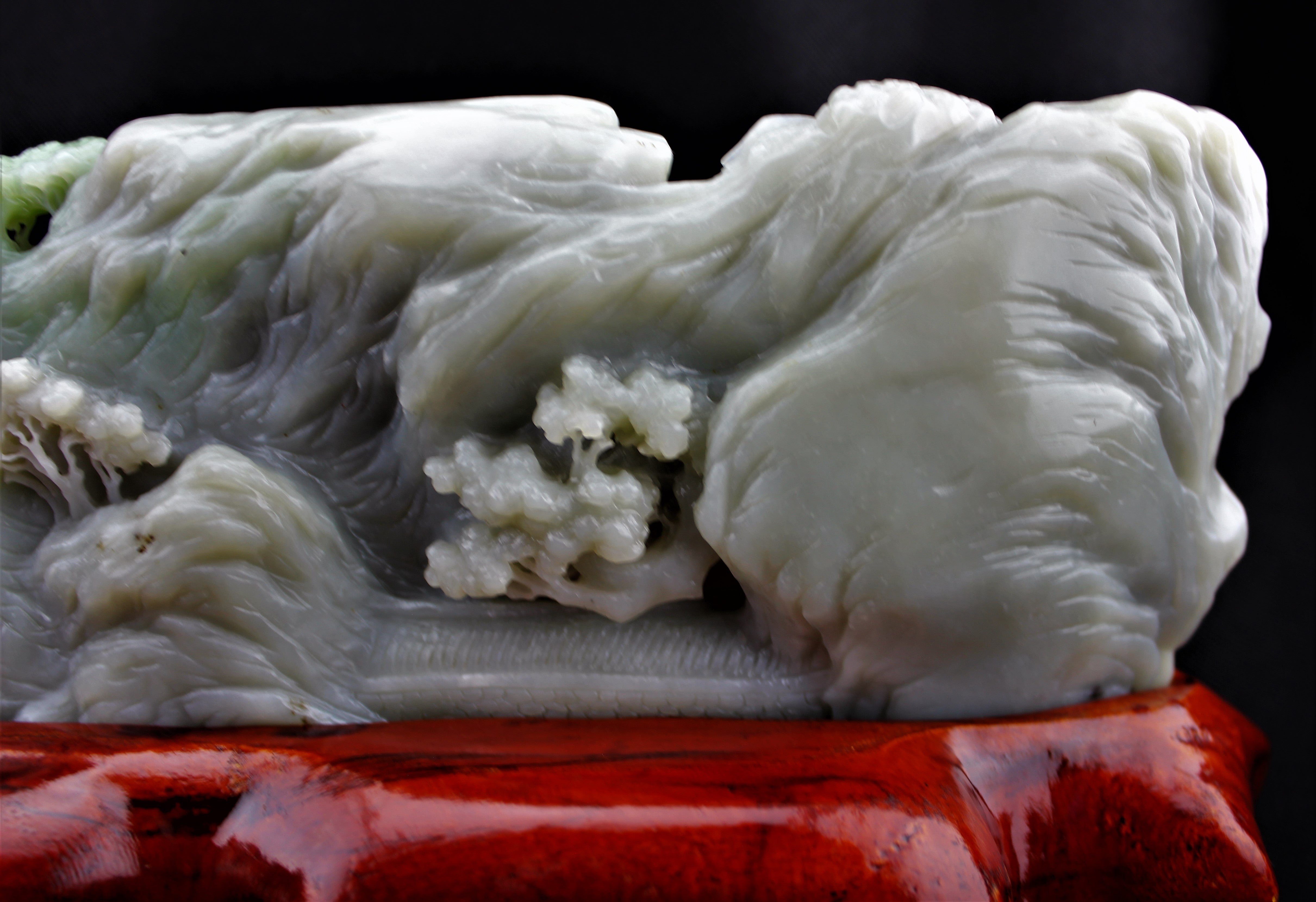 Jade Scenery Sculpture