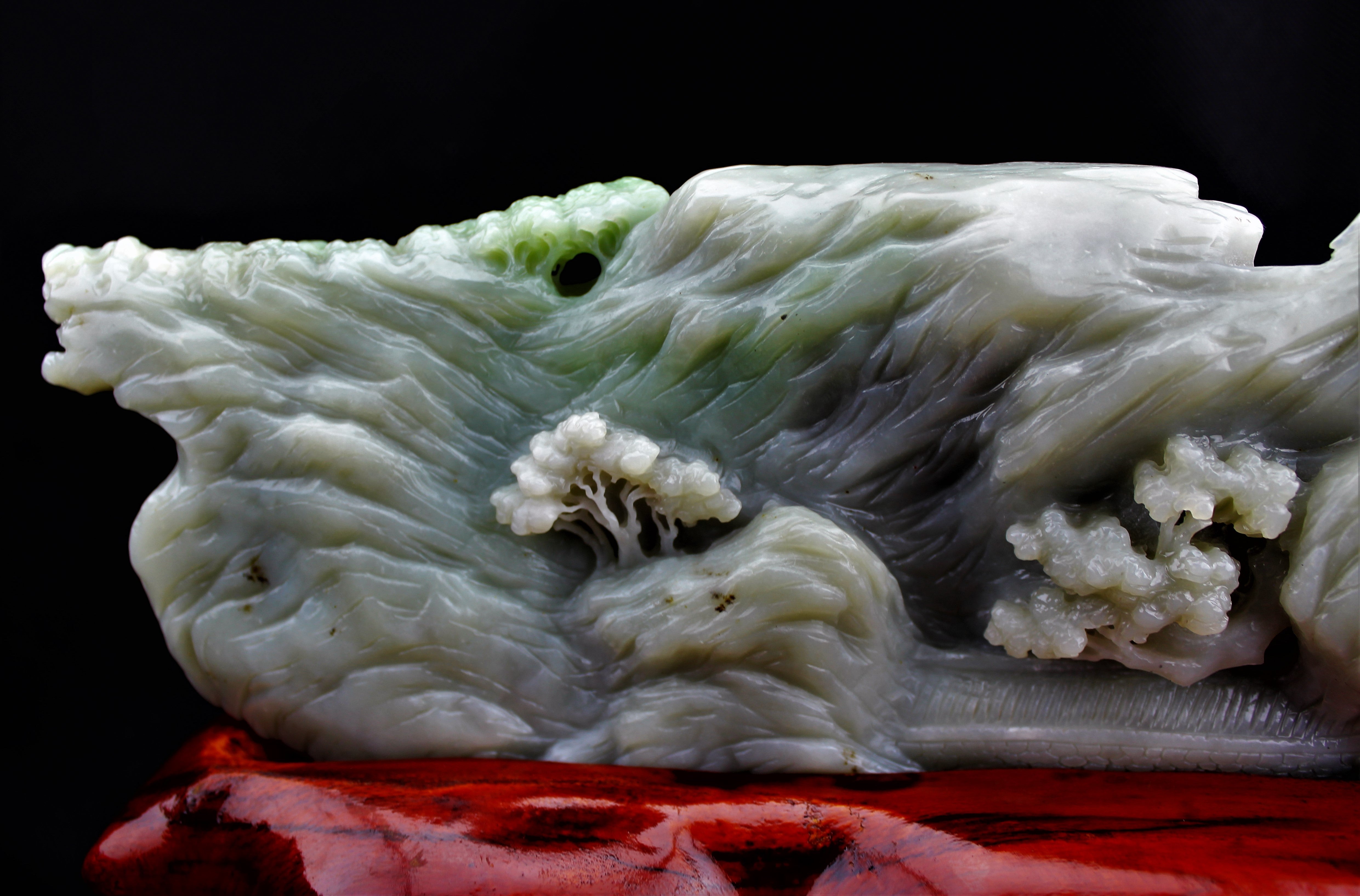 Jade Scenery Sculpture