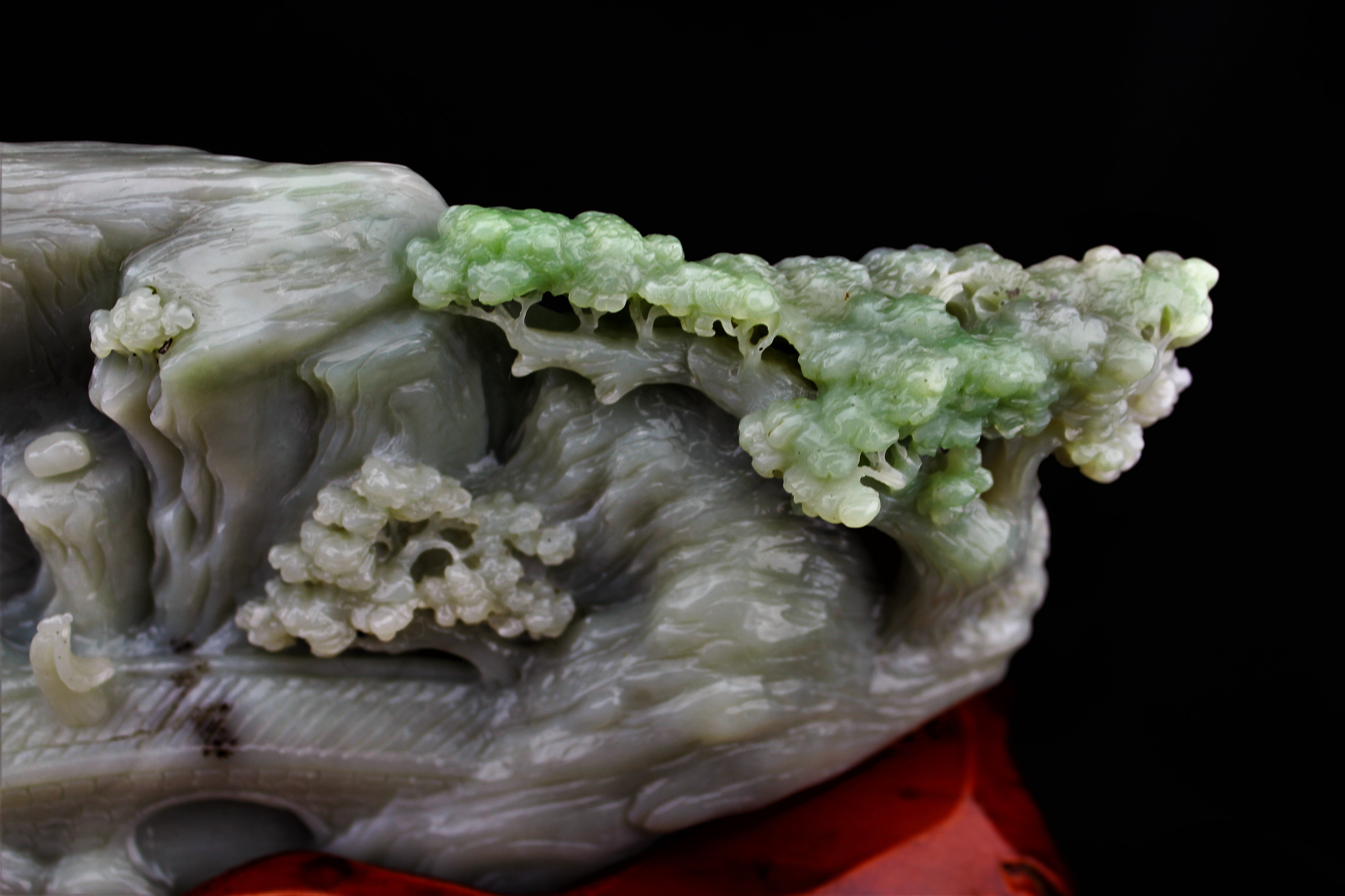 Jade Scenery Sculpture
