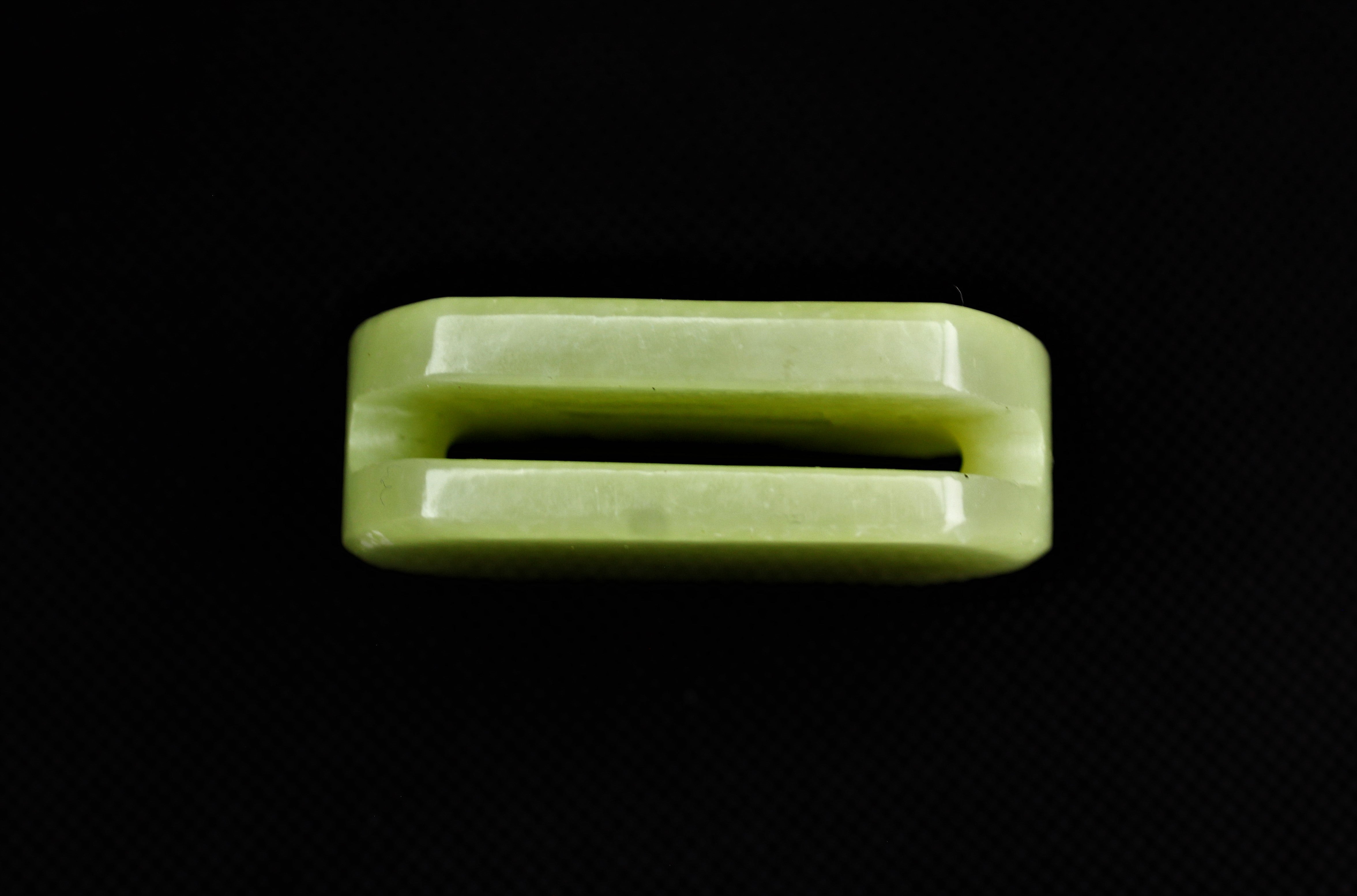 Carved Jade Belt Buckle