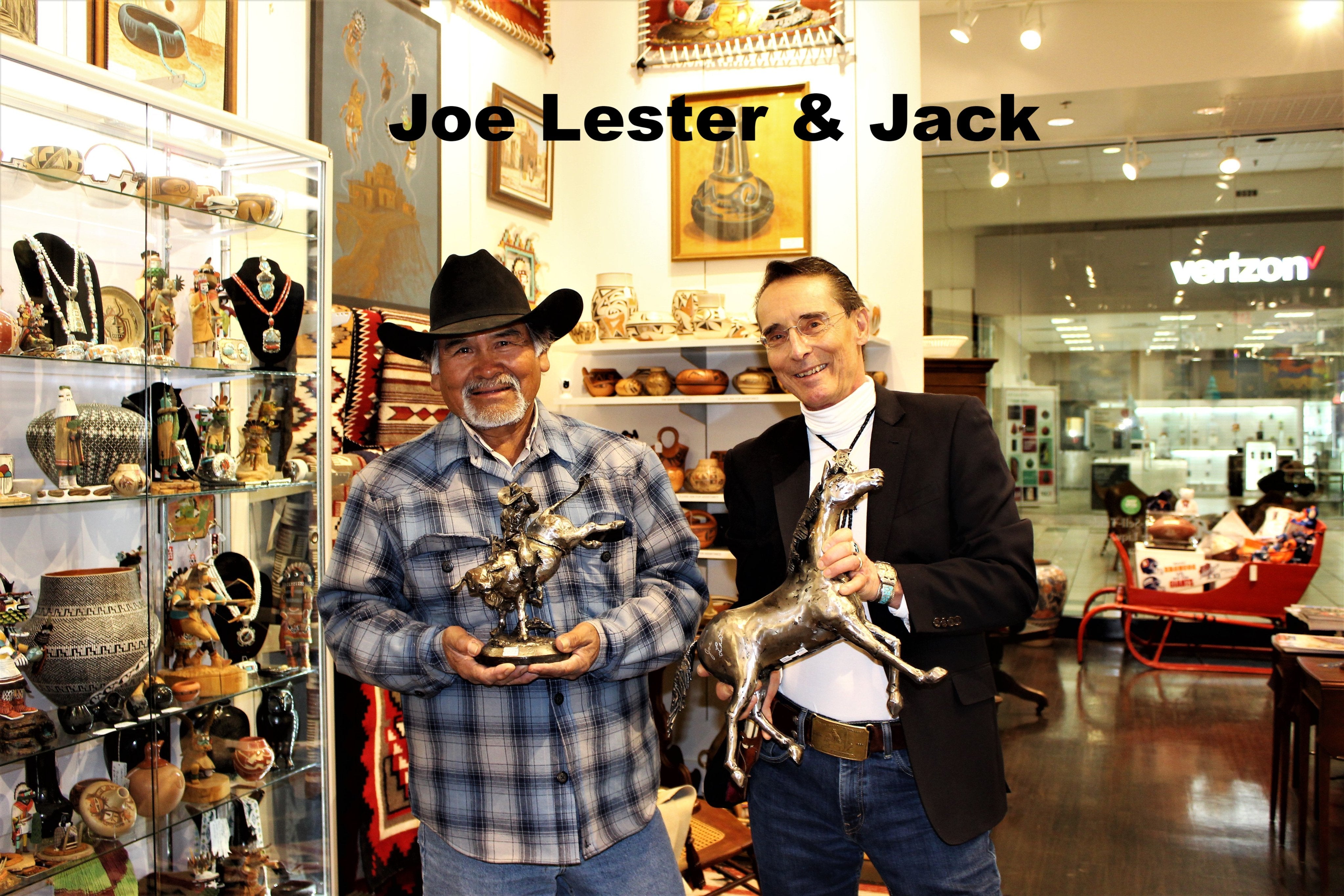 Joe Lester Steel Horse Sculpture