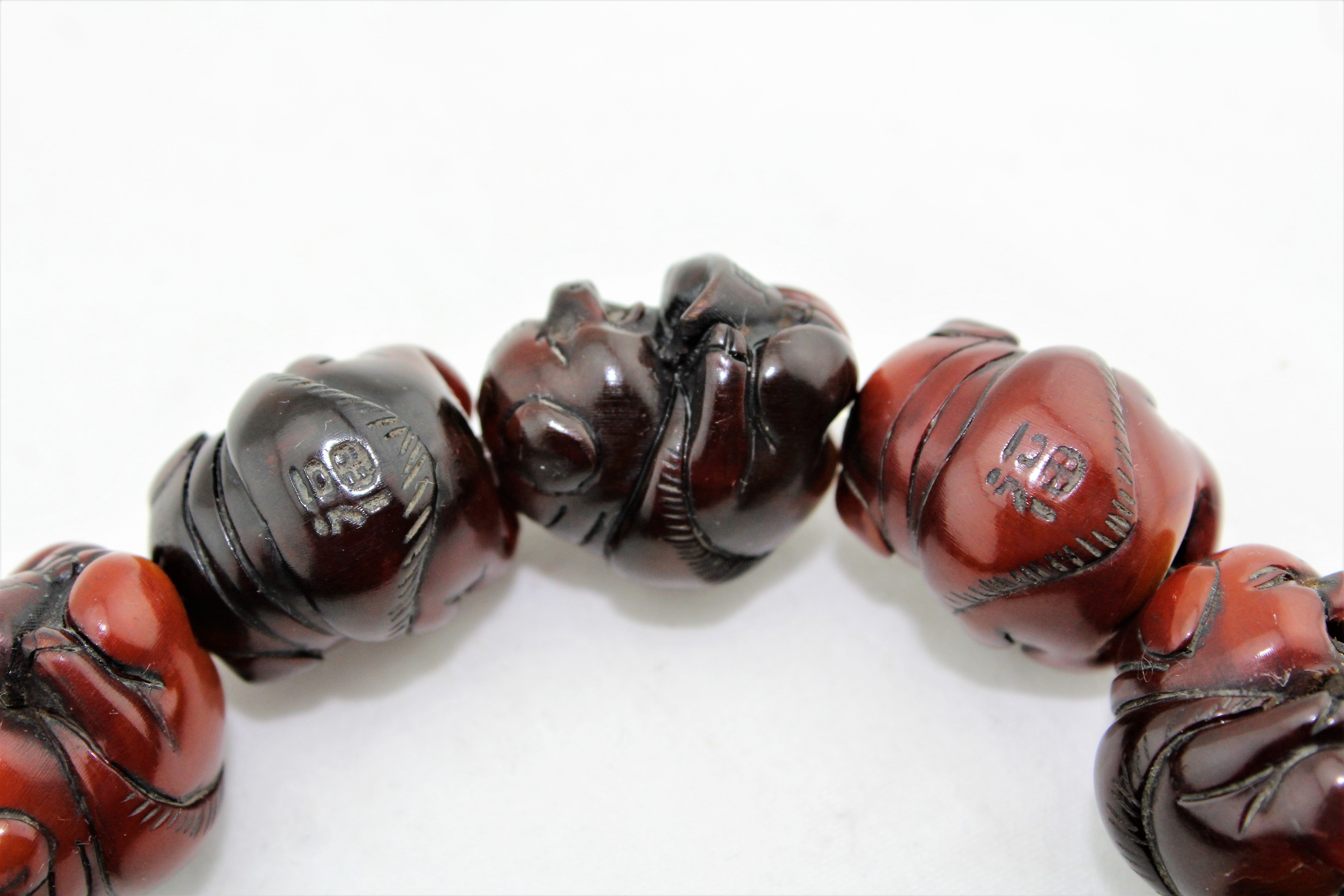 Carved Lucky Pig Bracelet