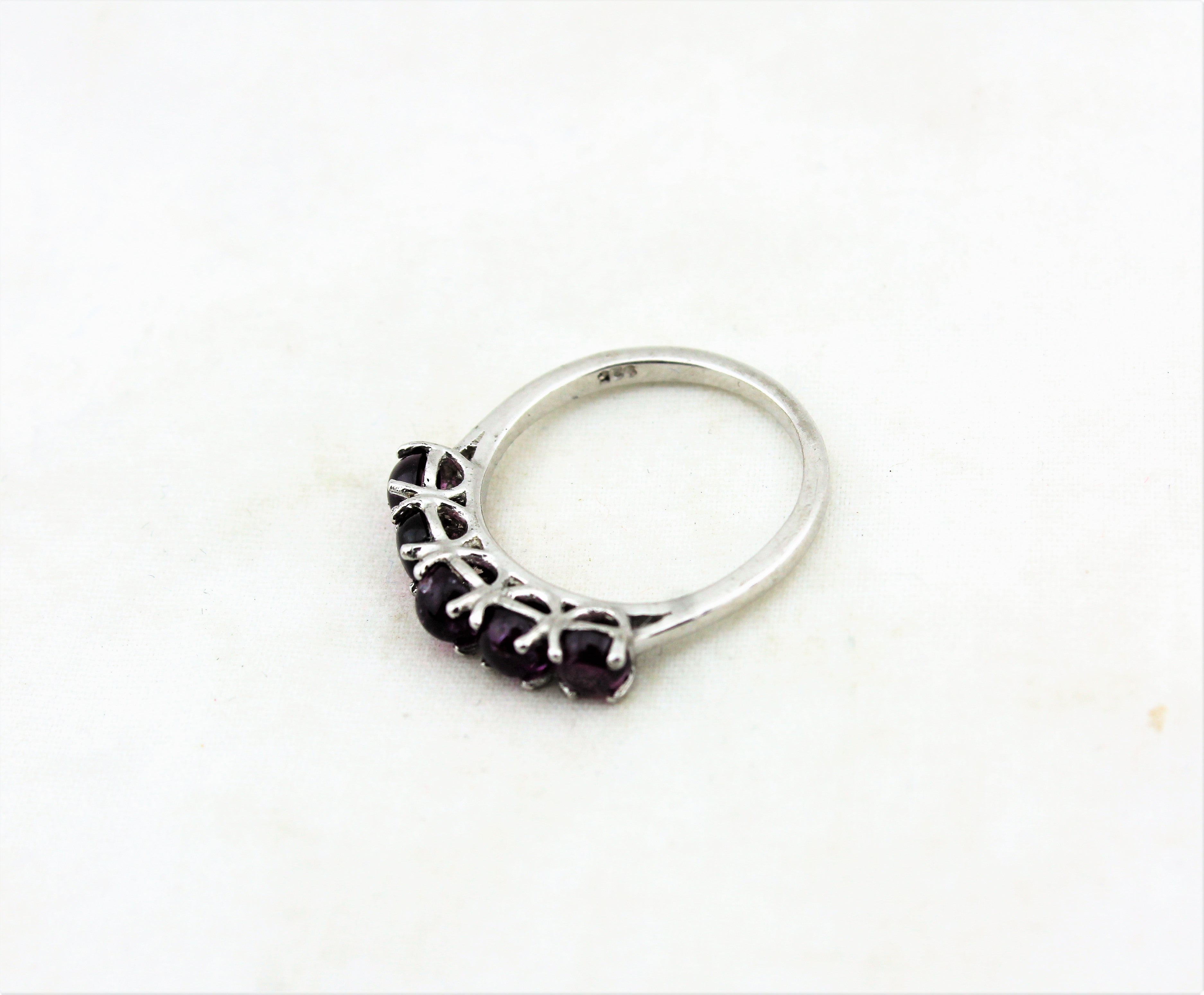 Sterling Silver Amethyst Ring