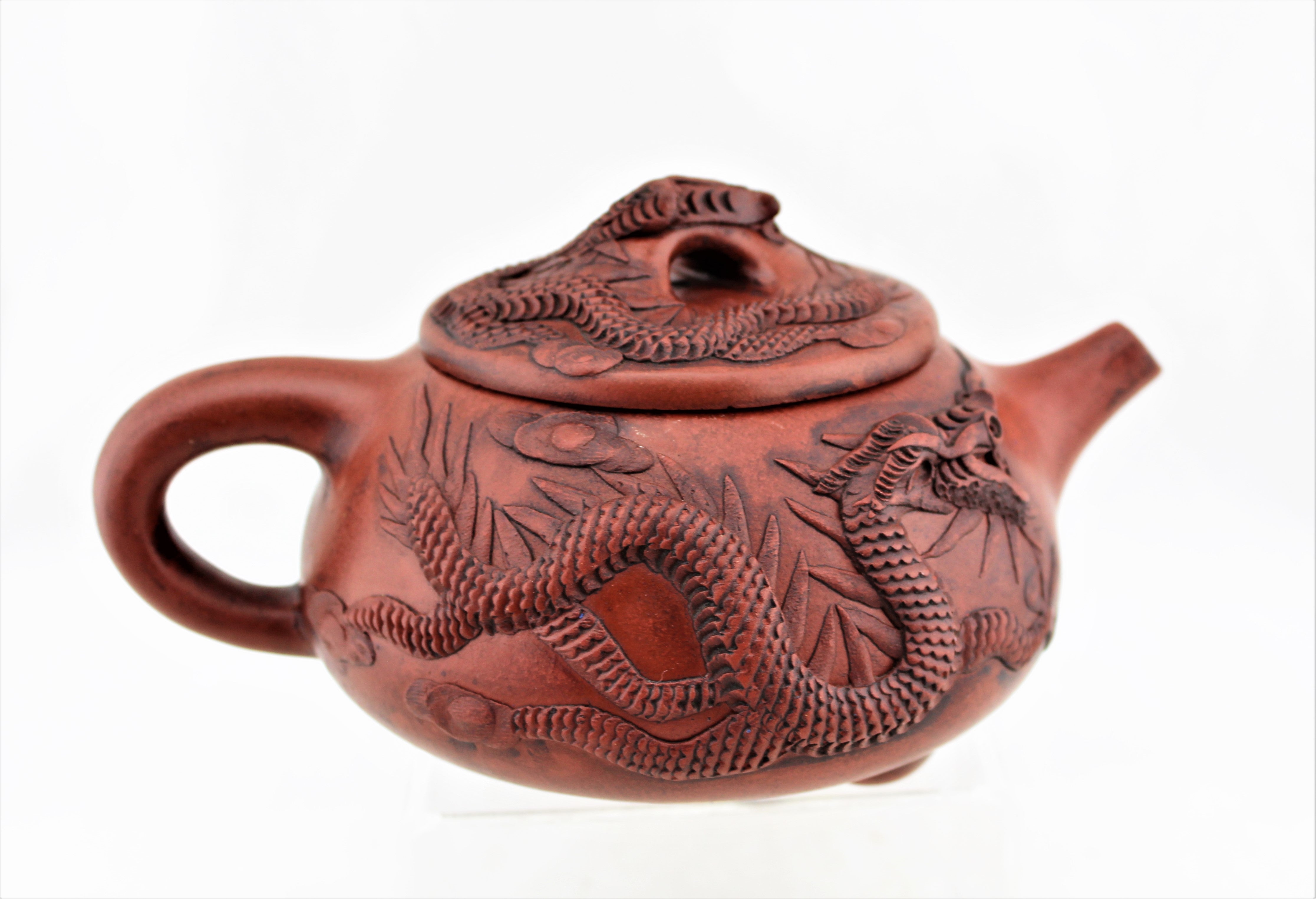 Fortune Dragon Yixing Zisha Tea Pot