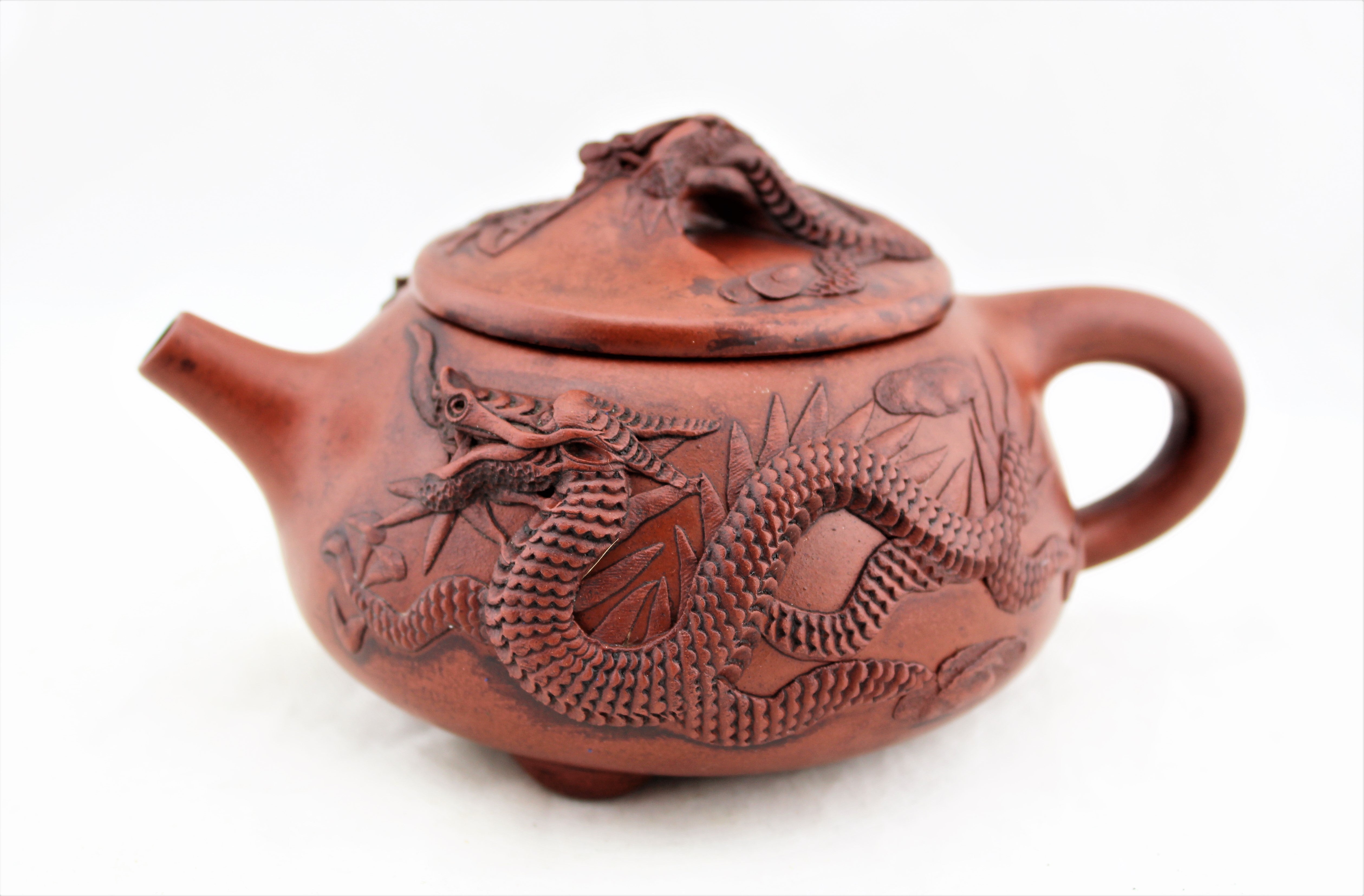 Fortune Dragon Yixing Zisha Tea Pot