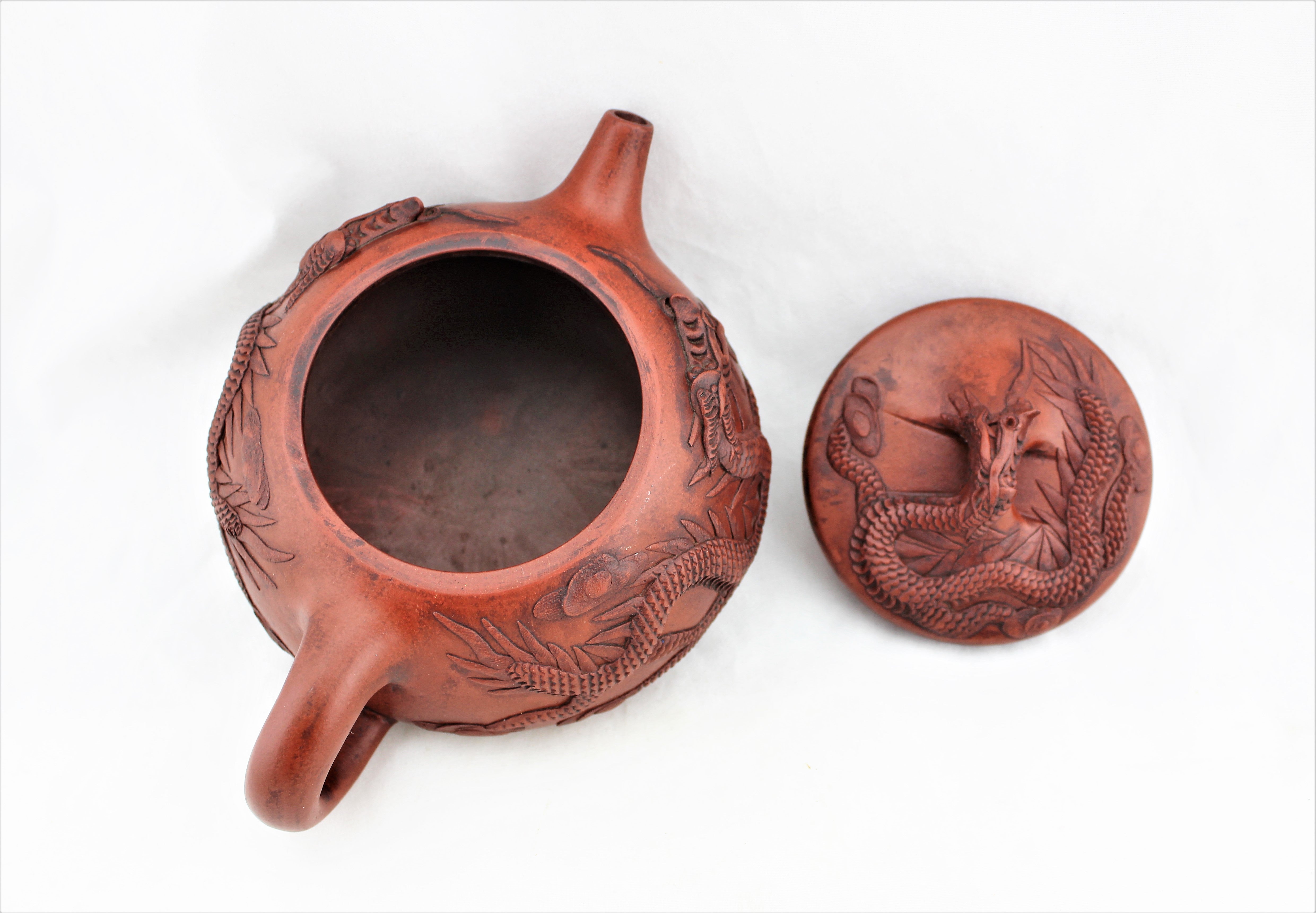 Fortune Dragon Yixing Zisha Tea Pot