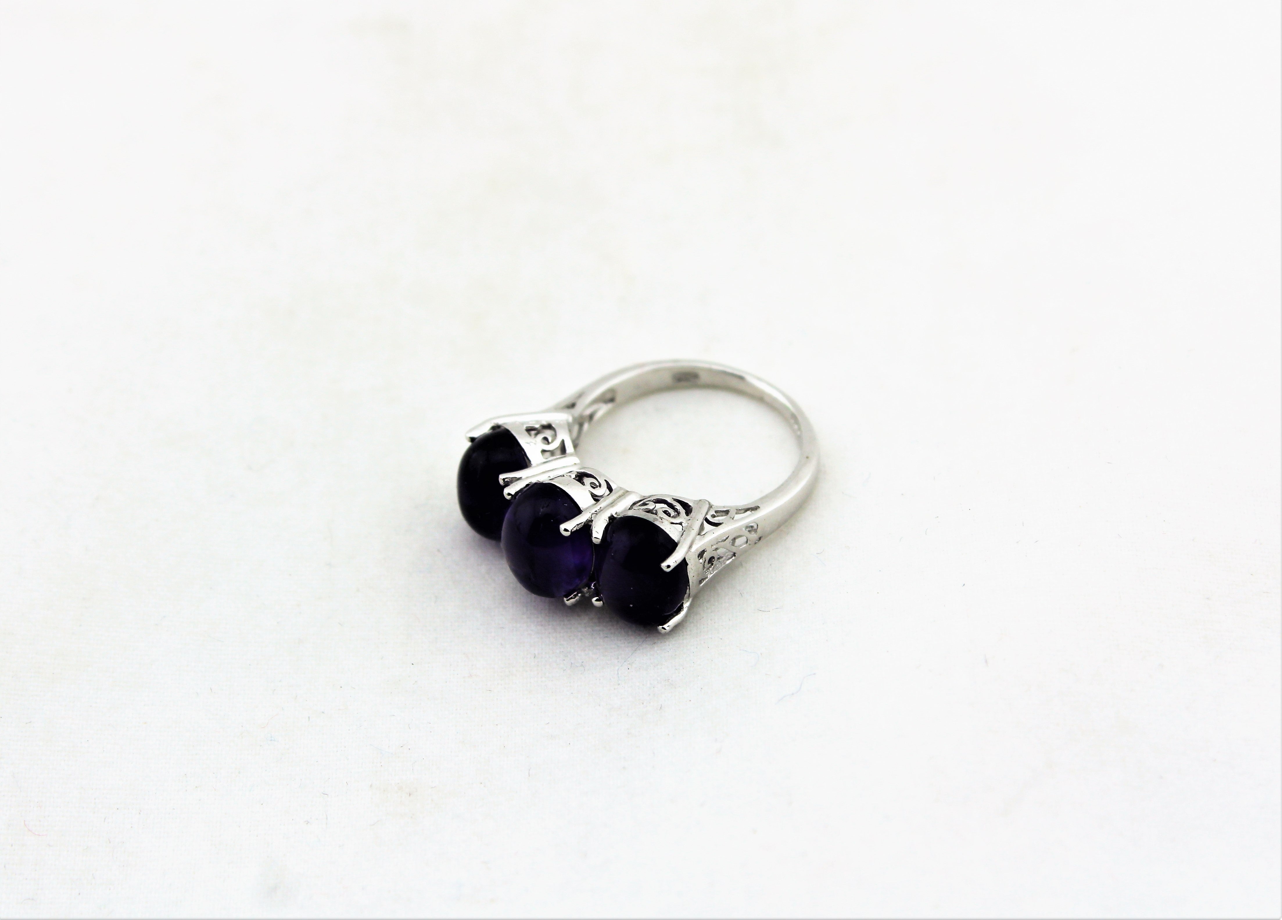 Sterling Silver Amethyst Ring