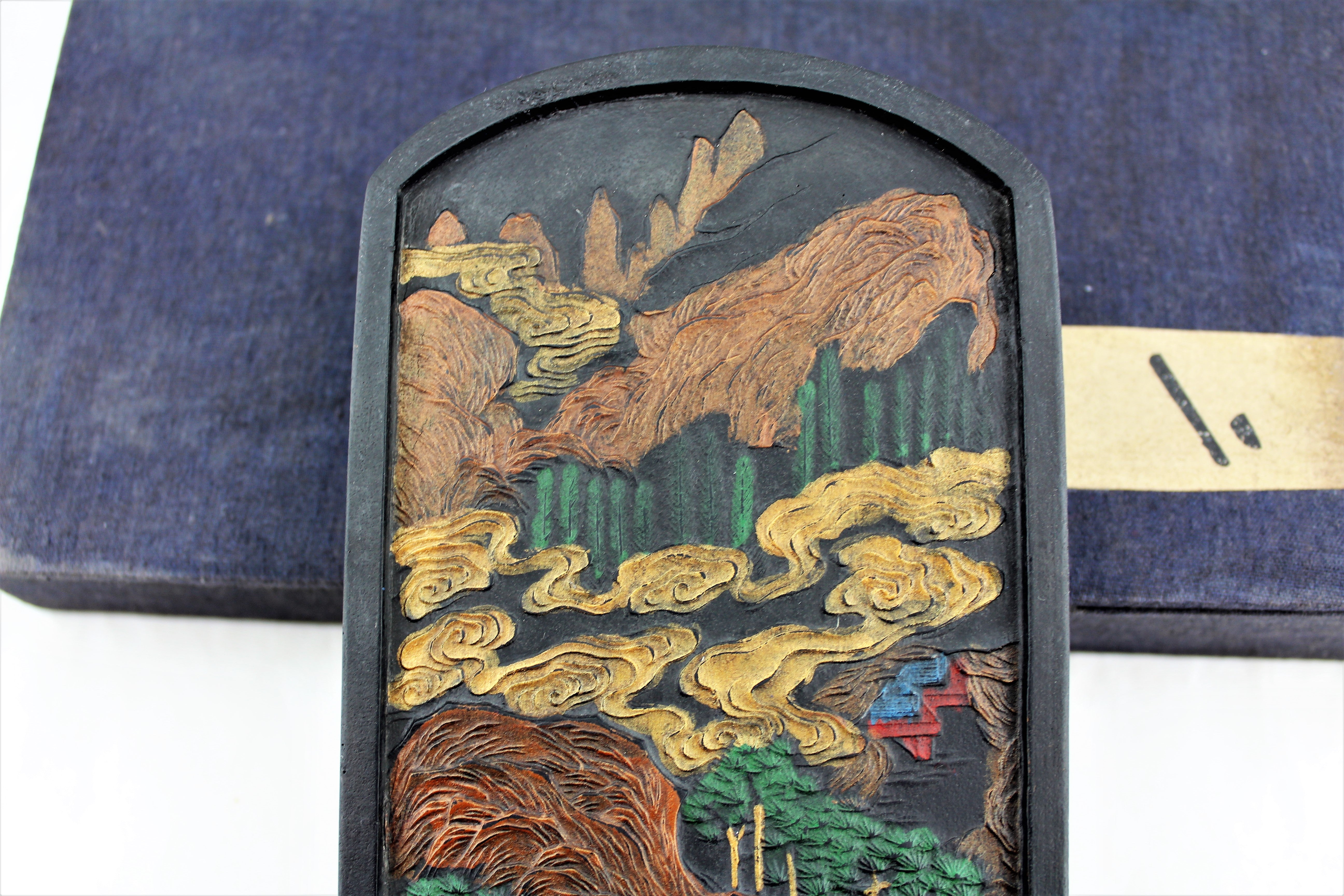 Black Ink Stick Plaque
