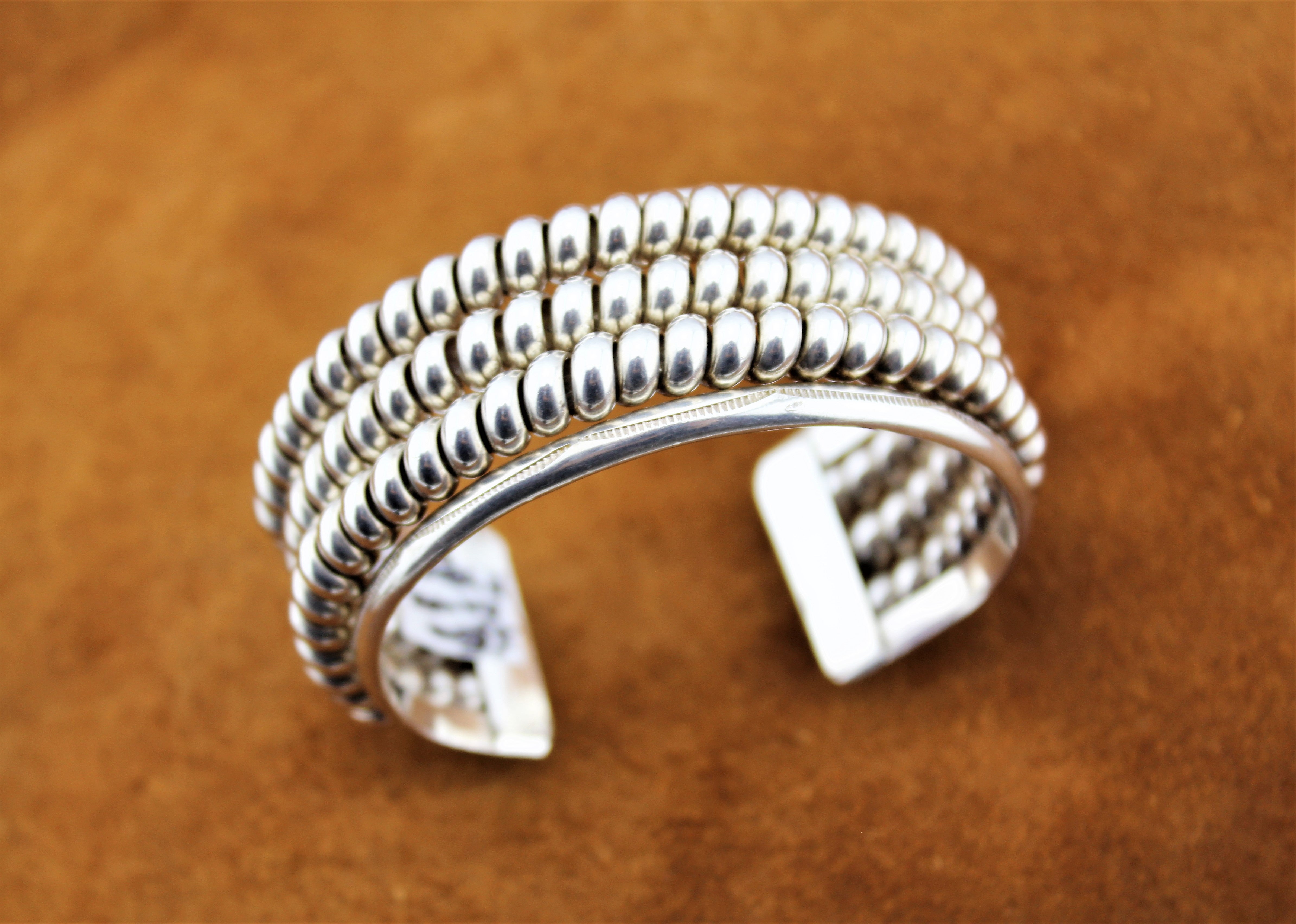 Sterling Silver Coil Bracelet
