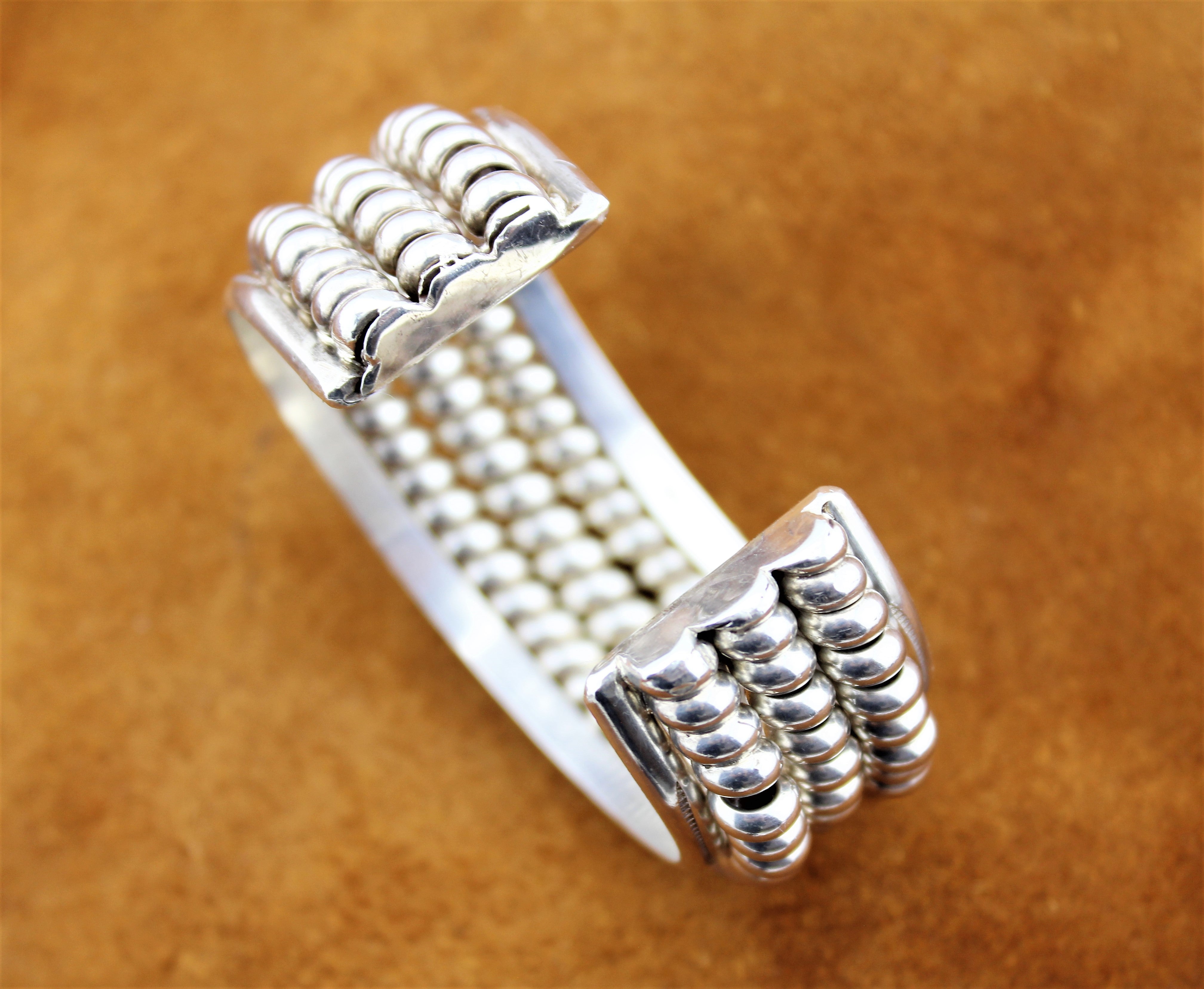 Sterling Silver Coil Bracelet