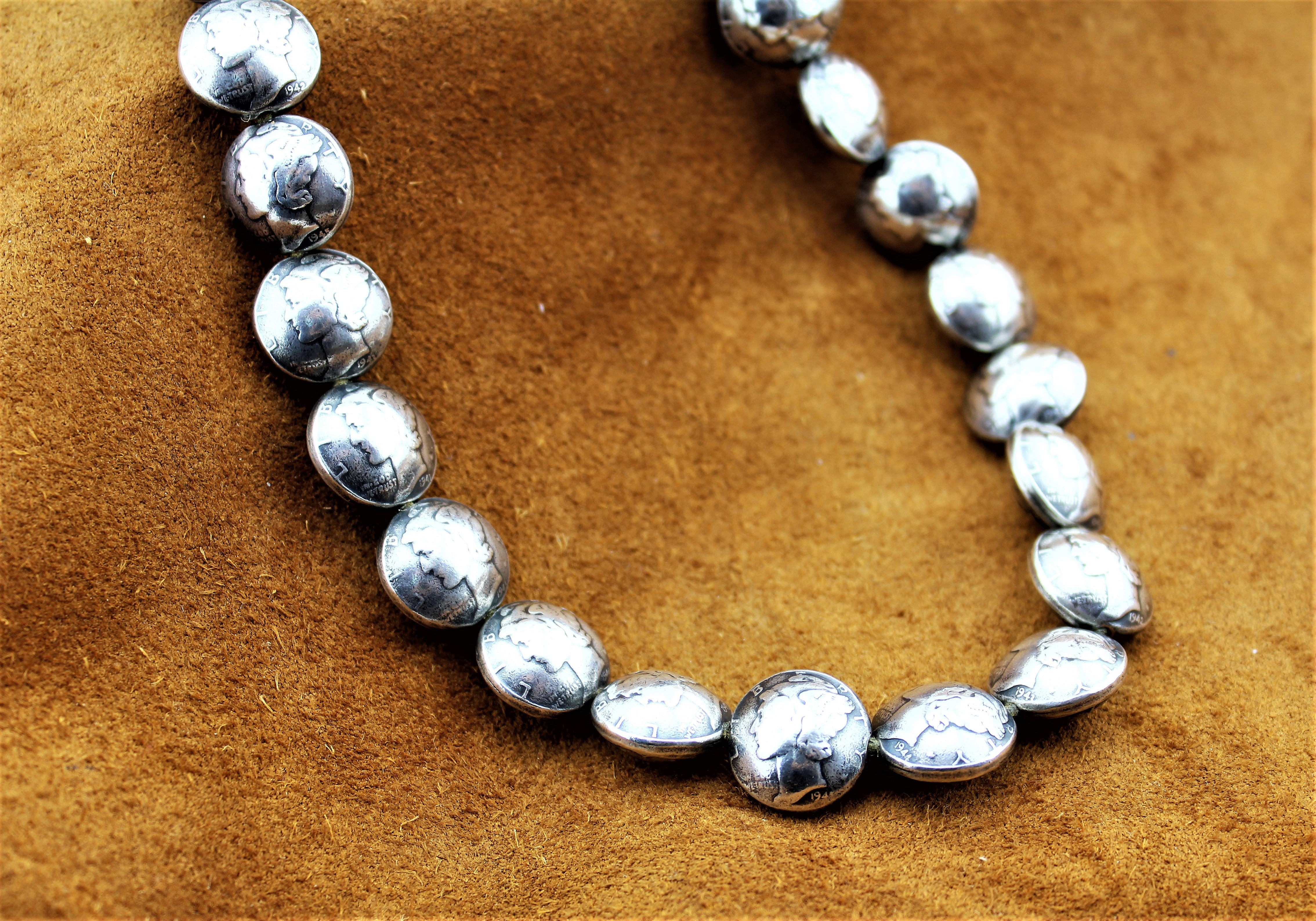 Mercury Dime US Coin Necklace