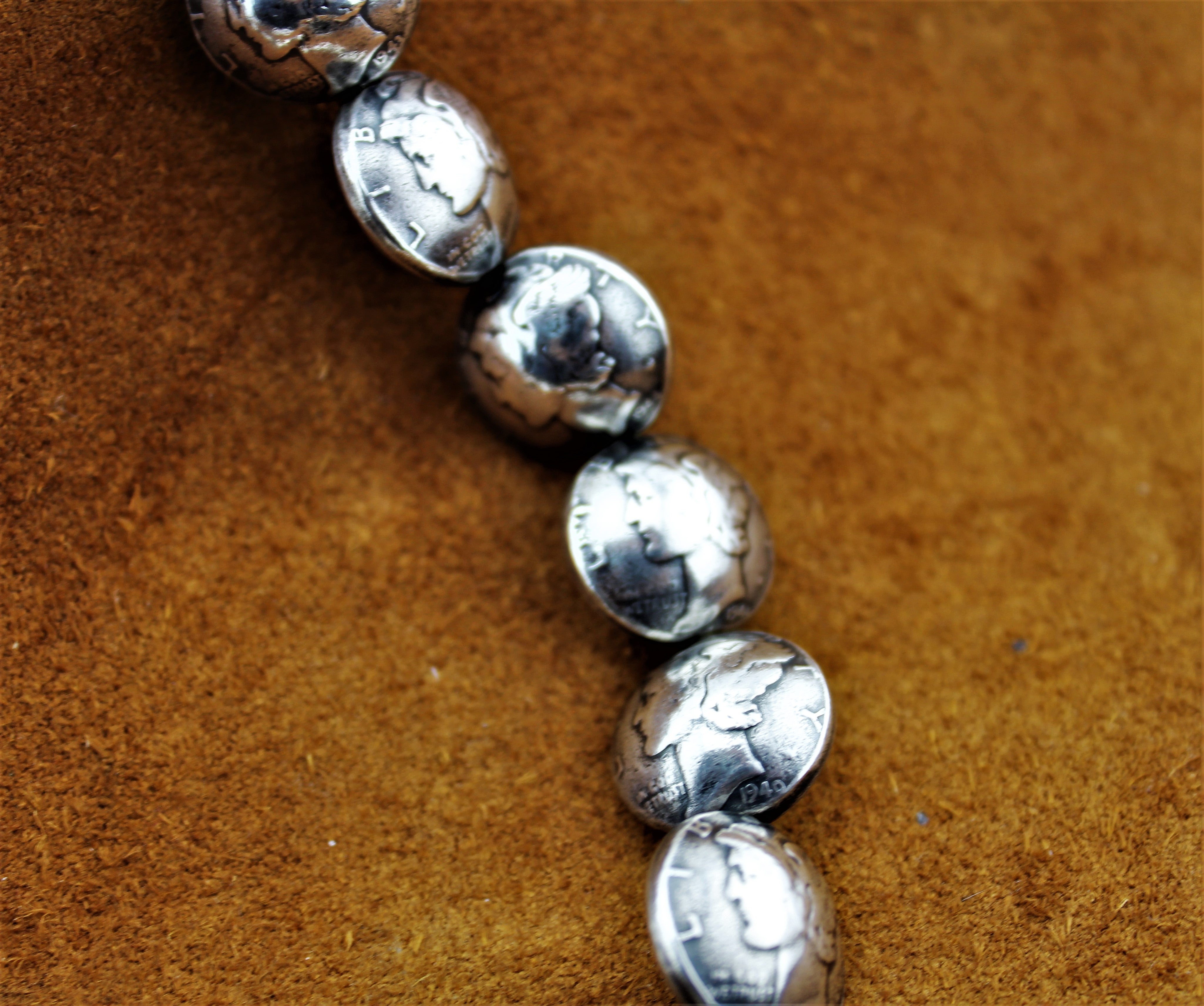 Mercury Dime US Coin Necklace