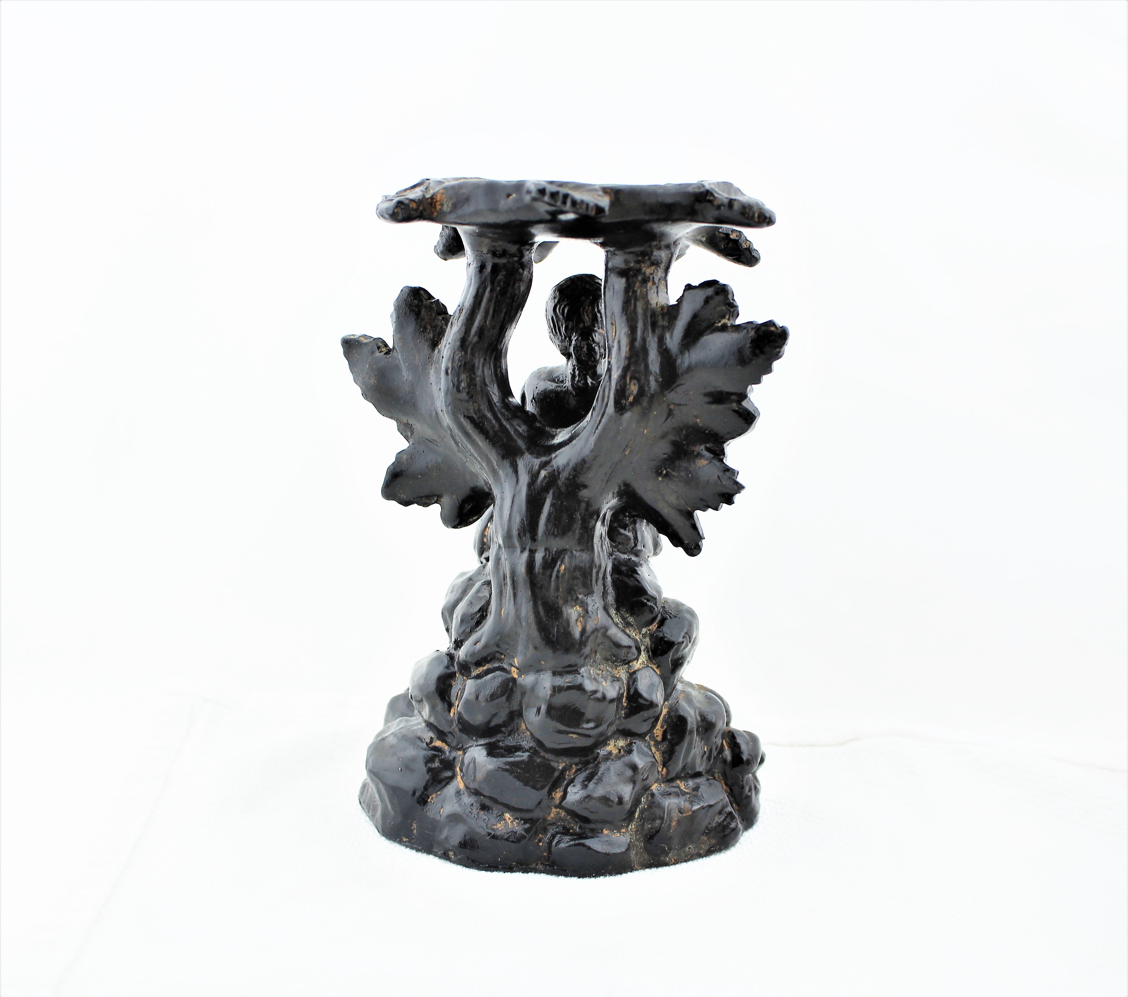 Antique Gutta Percha Pocket Watch Stand
