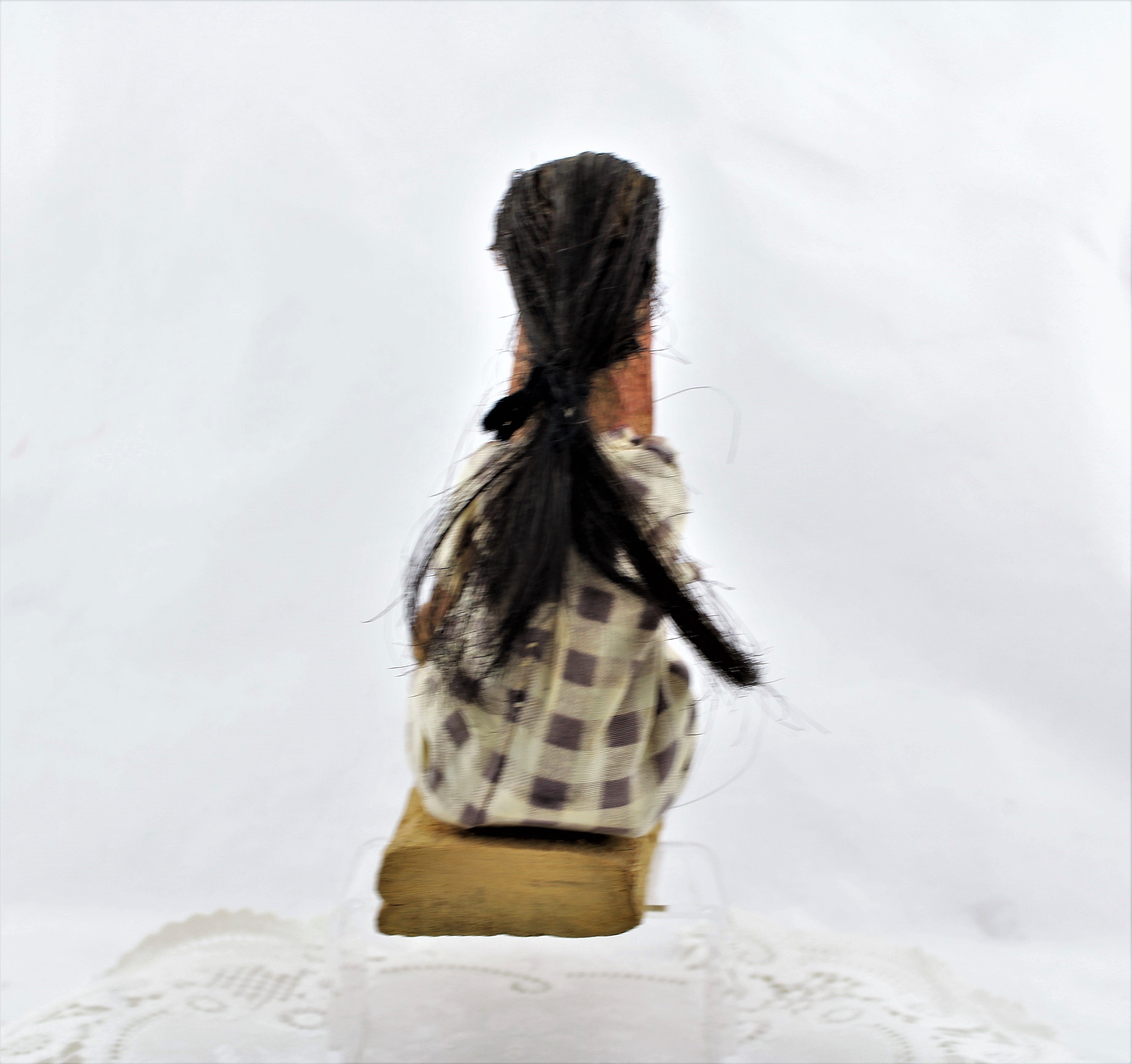 Chepa Franco Folk Art Doll with Basket