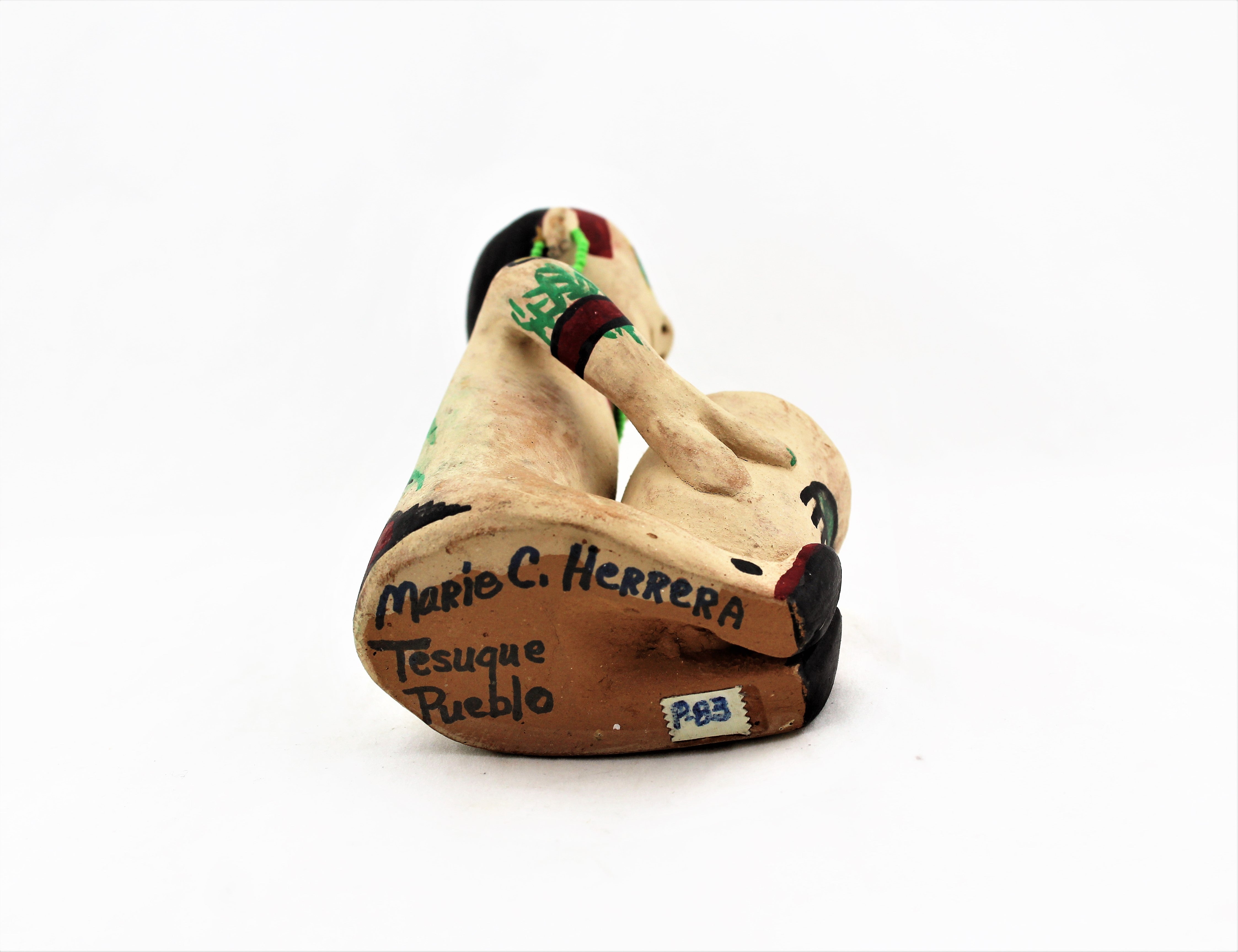 Marie Herrera Tesuque Rain God Effigy
