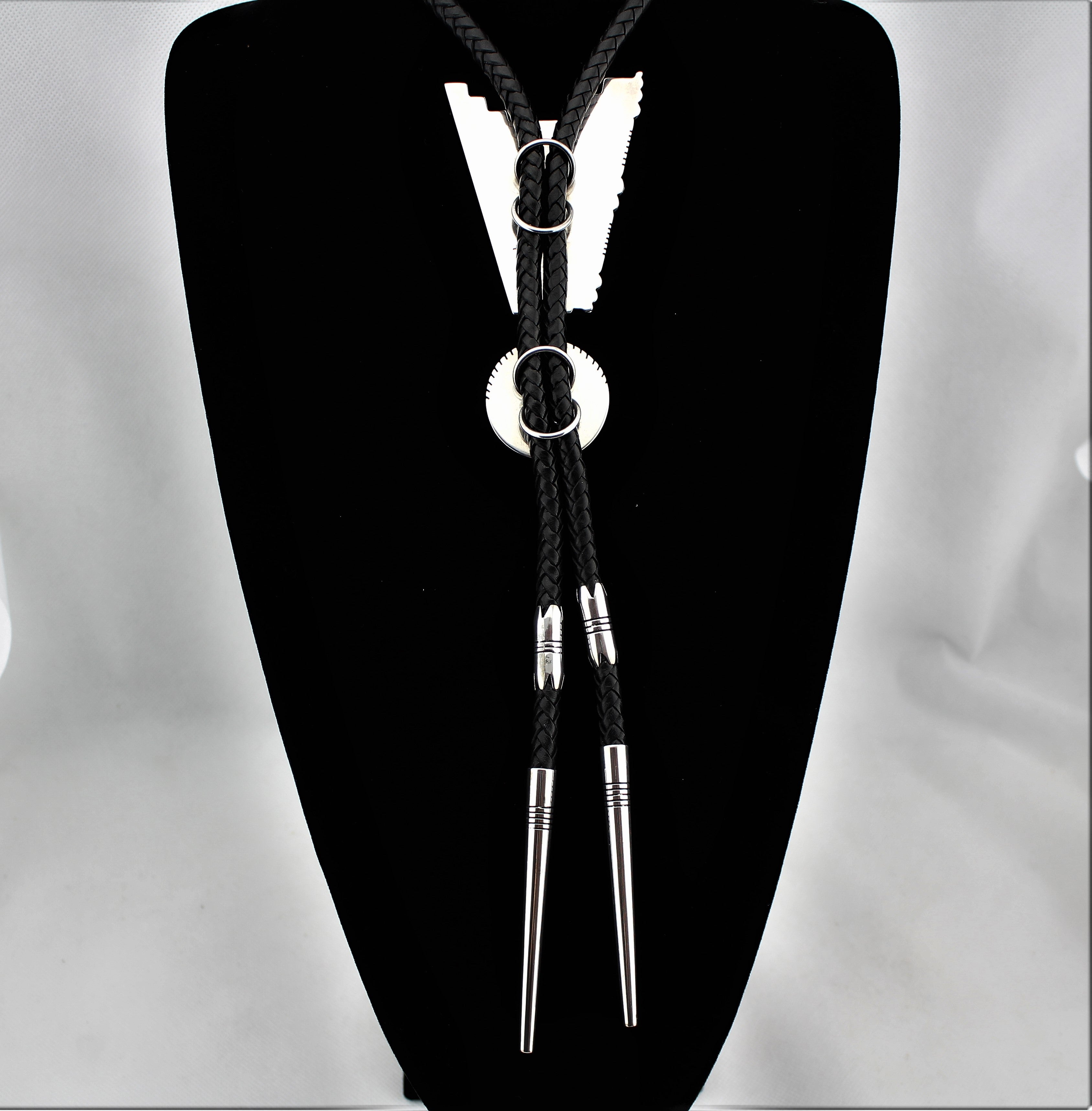 Alvin and Lula Begay Double Bolo Tie
