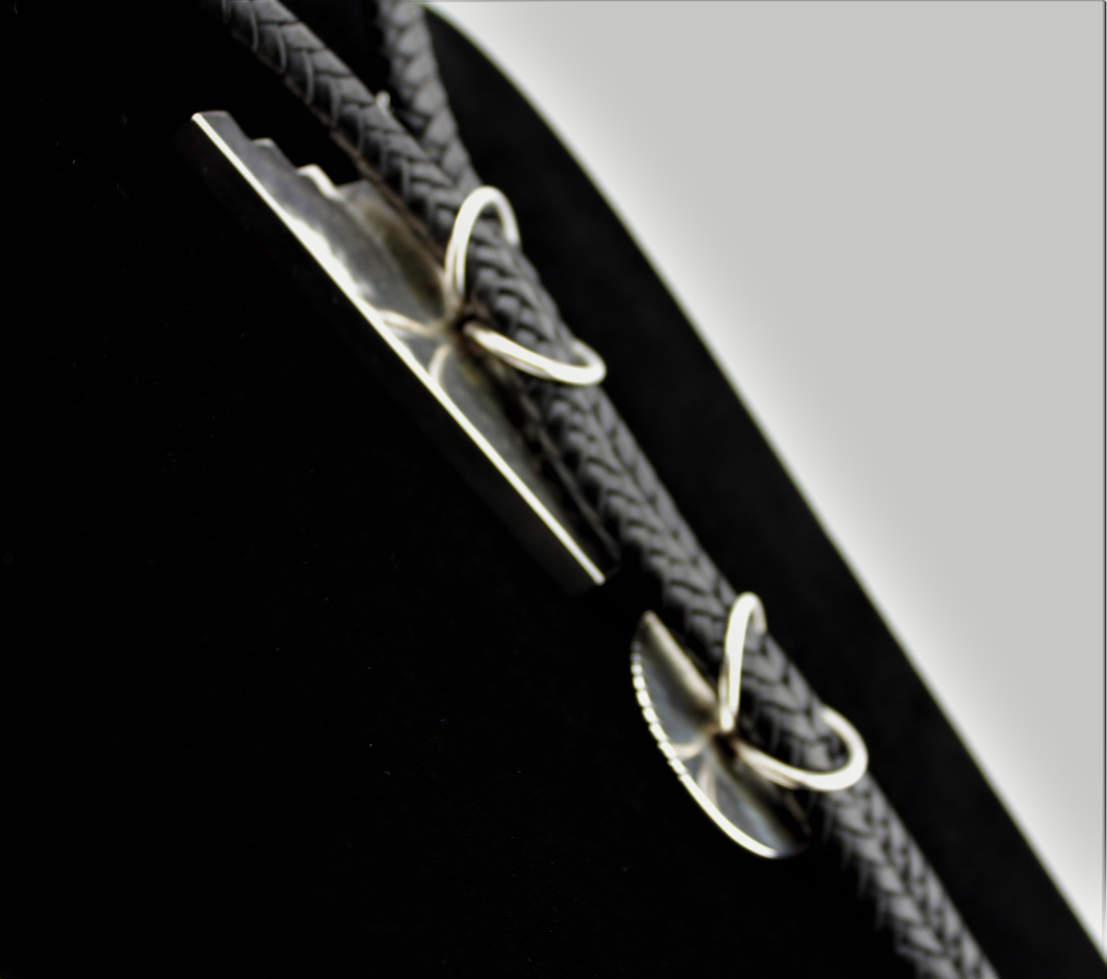 Alvin and Lula Begay Double Bolo Tie