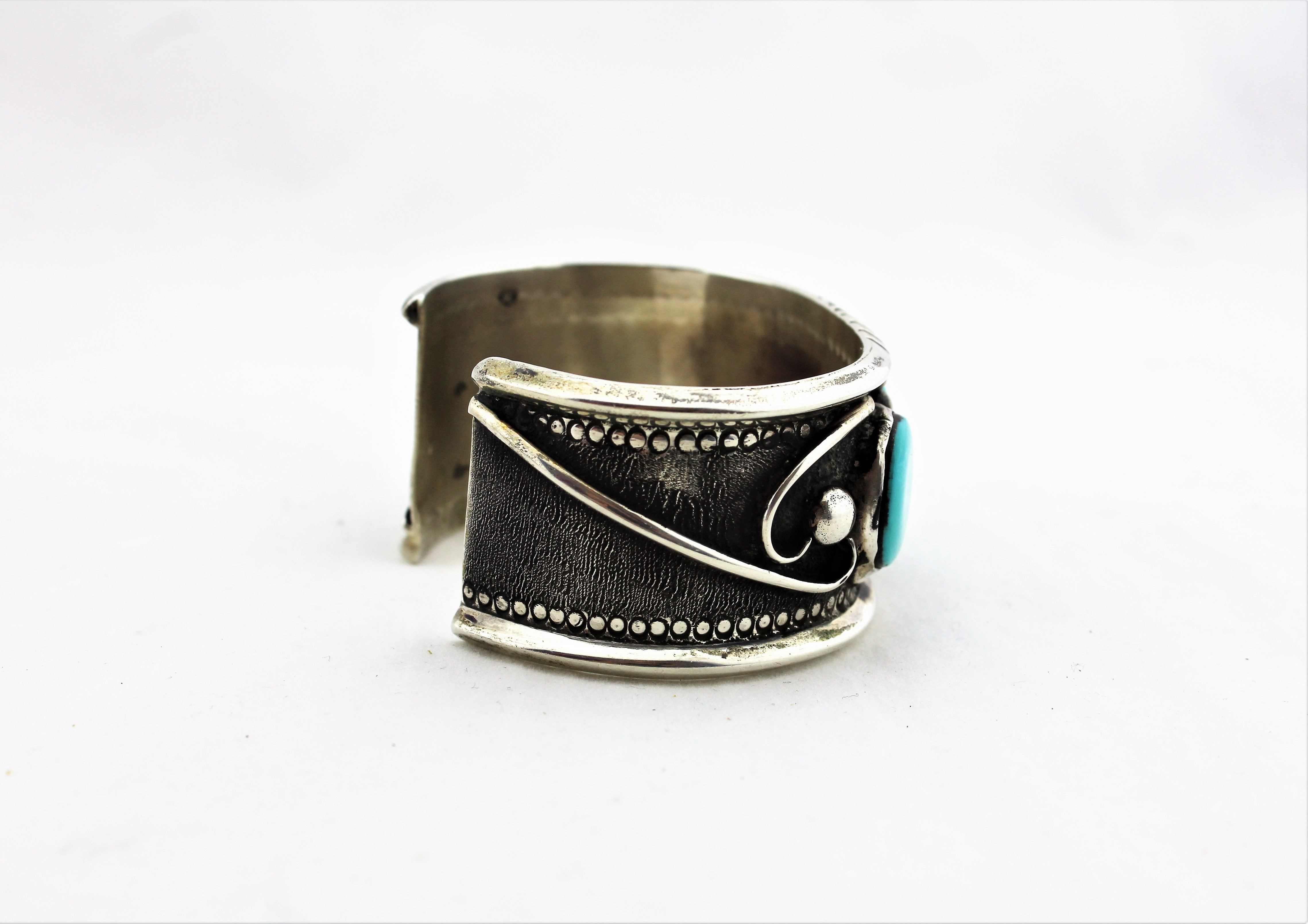 Sterling Silver Turquoise Bracelet