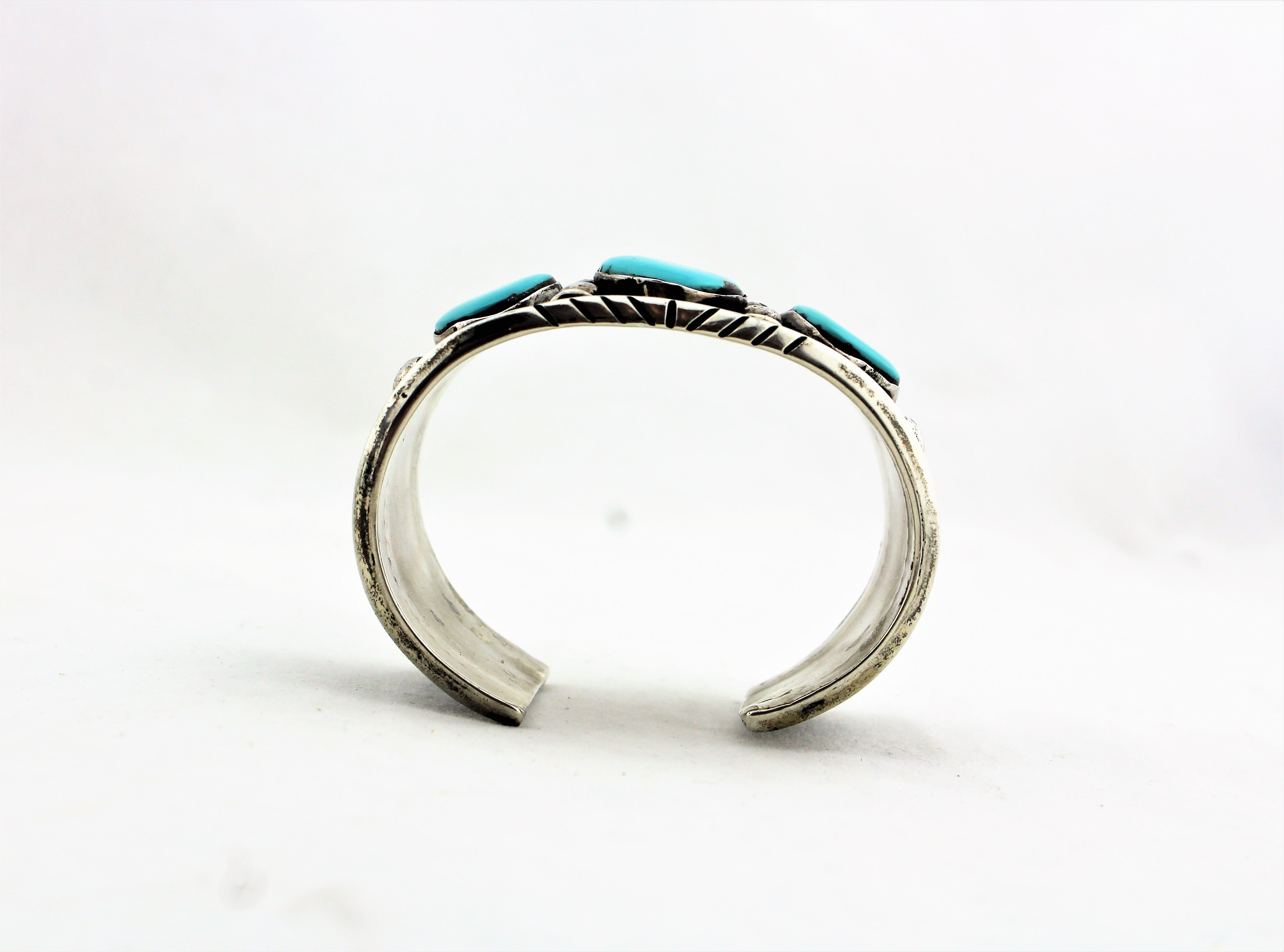 Sterling Silver Turquoise Bracelet