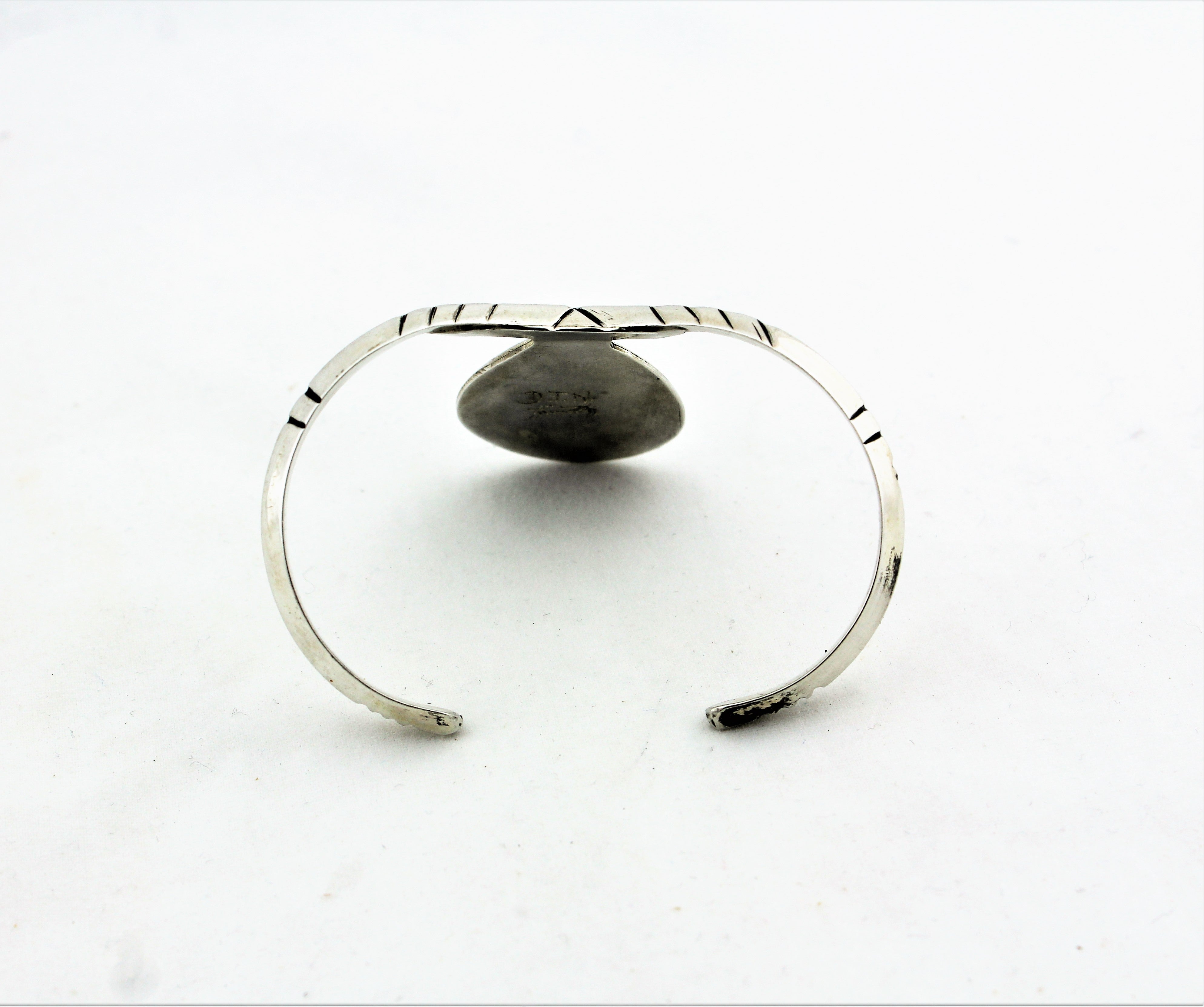 Sterling Silver Turquoise Shadowbox Bracelet