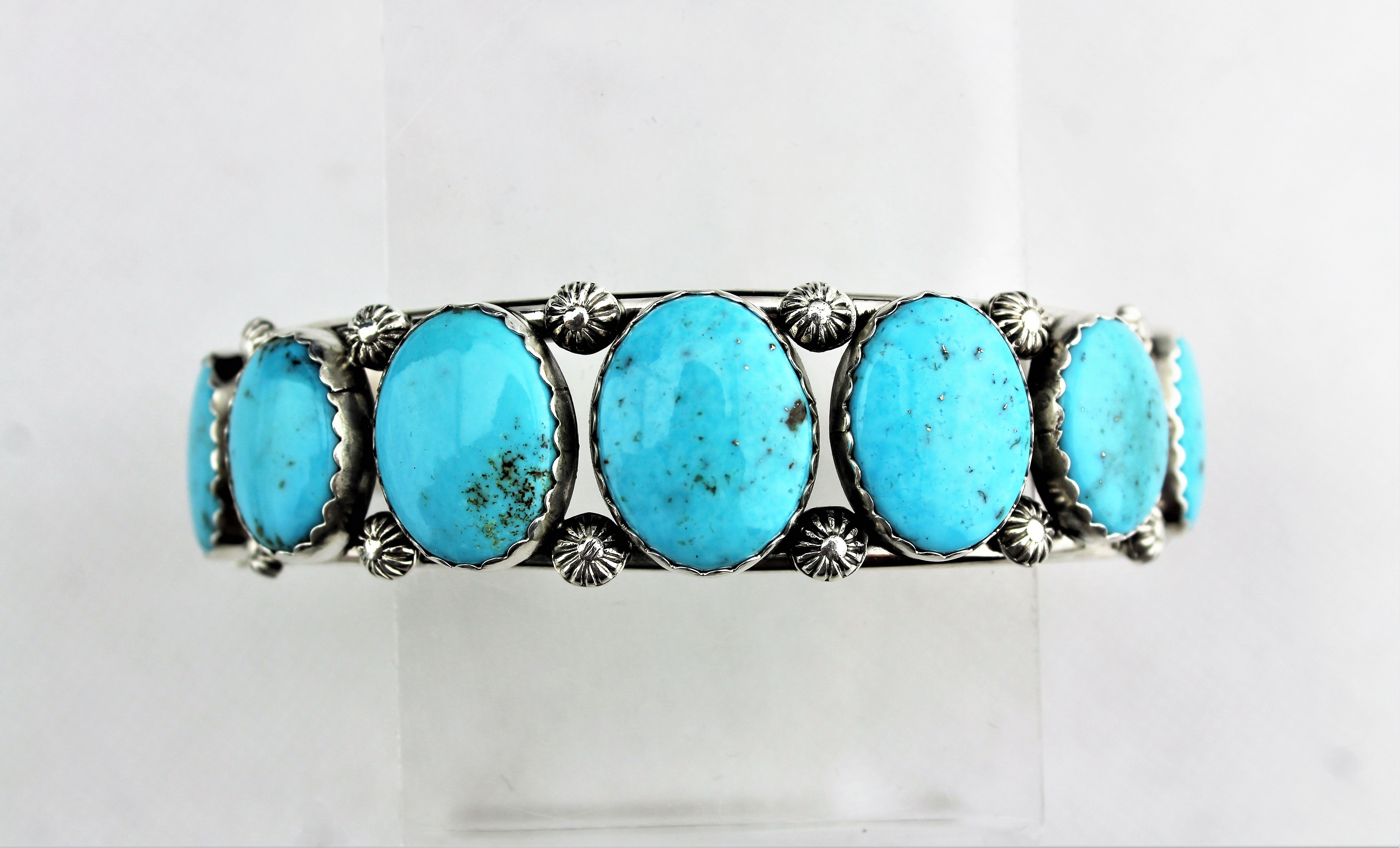Lyanne Goodluck Turquoise Cabochon Bracelet