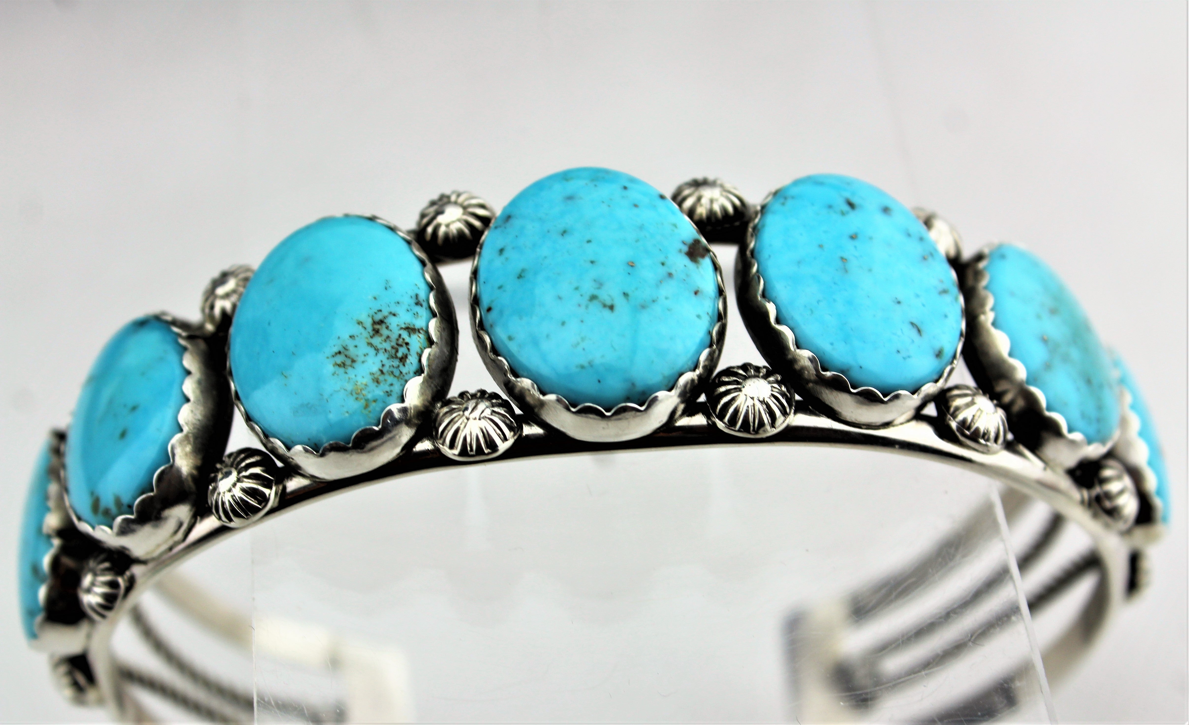 Lyanne Goodluck Turquoise Cabochon Bracelet