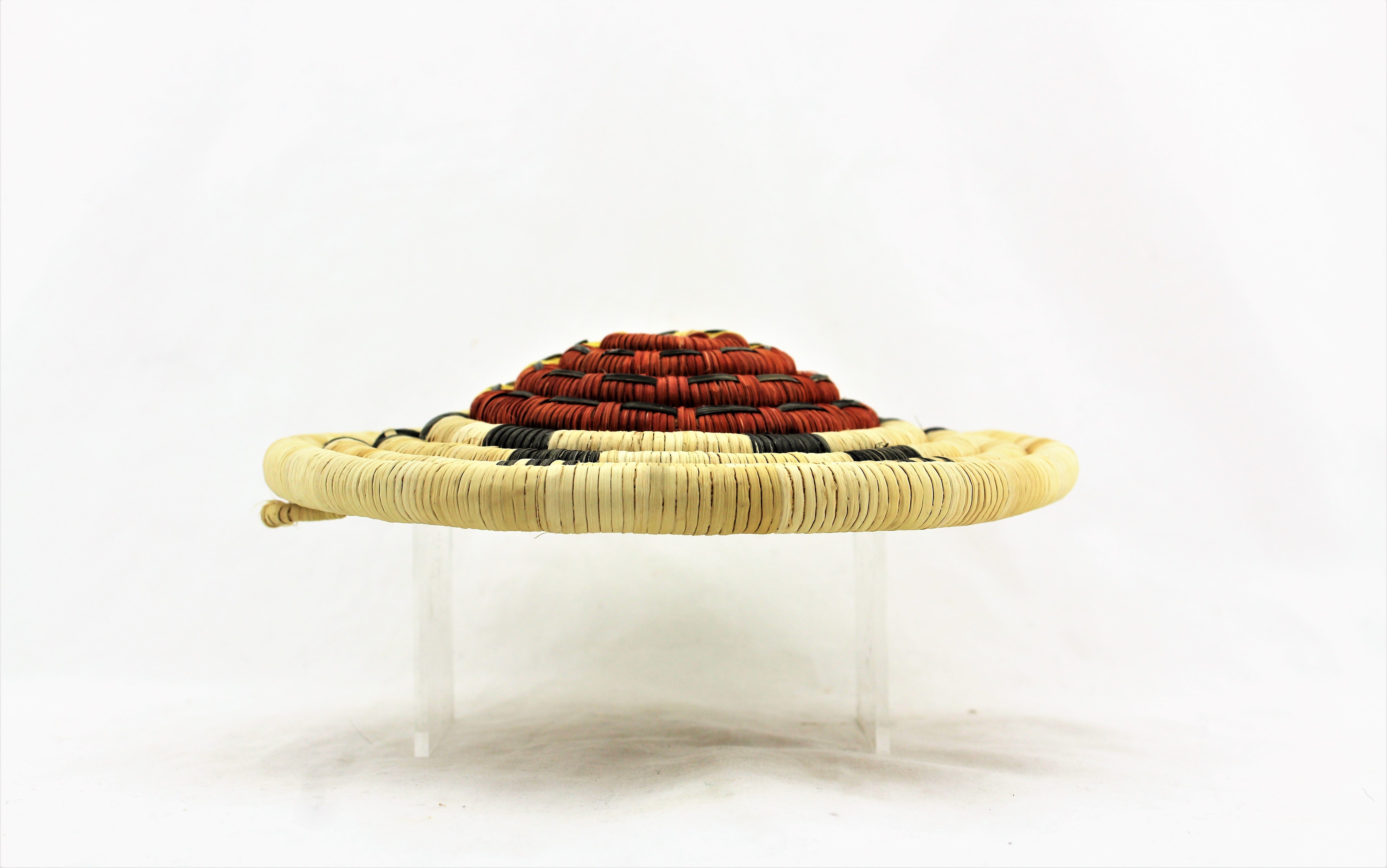 Raised Turtle Hopi Coil Plaque