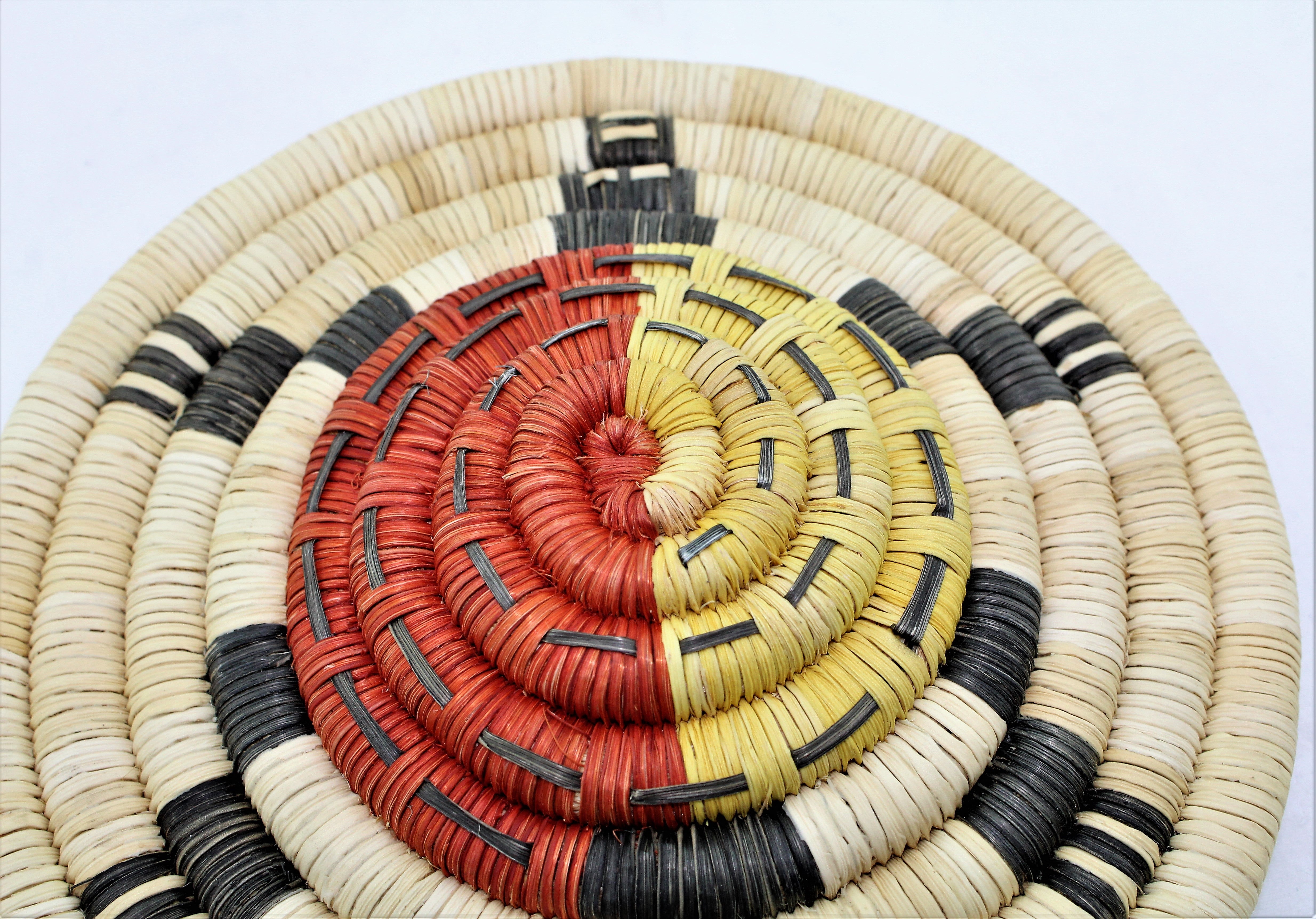 Raised Turtle Hopi Coil Plaque