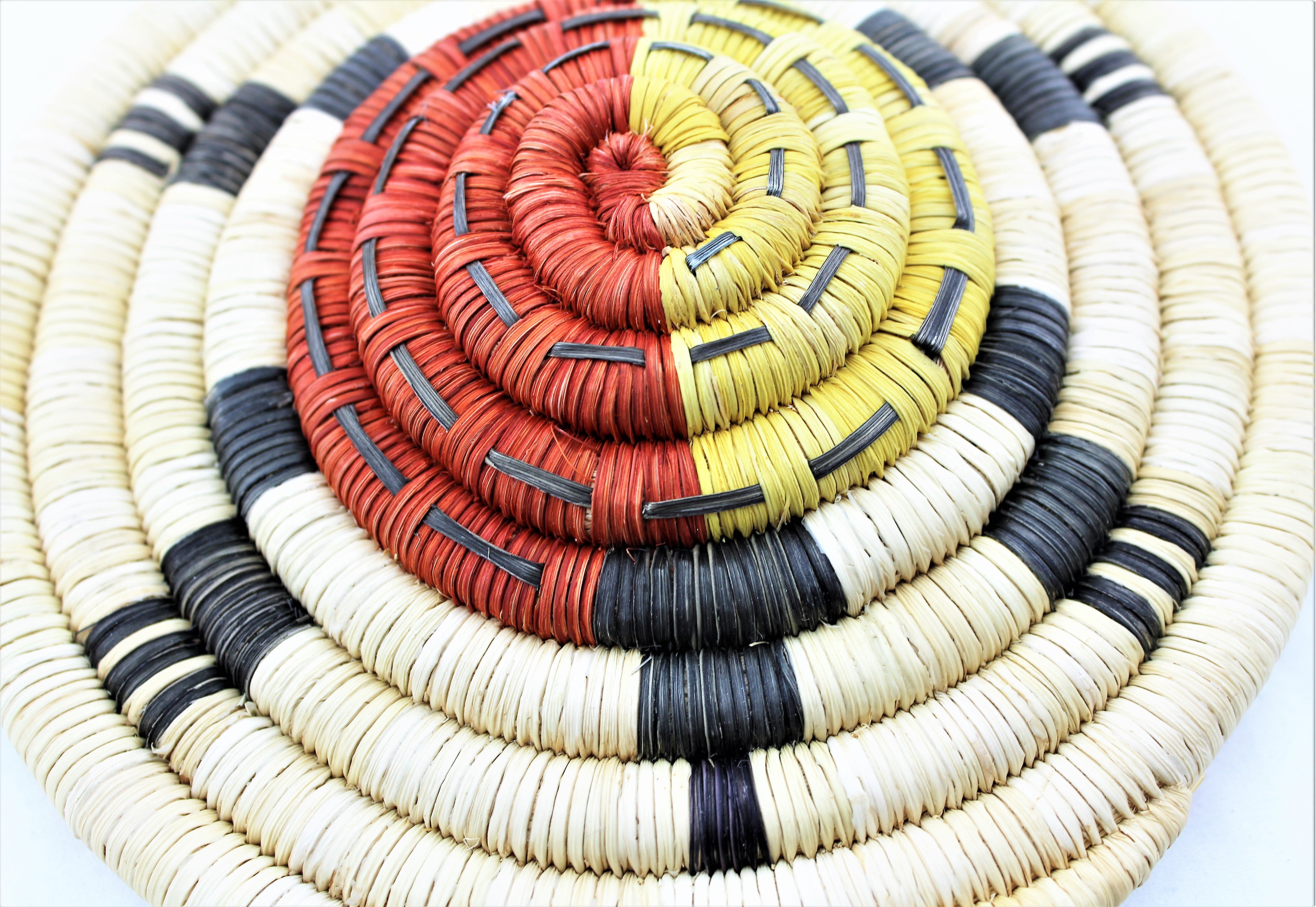 Raised Turtle Hopi Coil Plaque