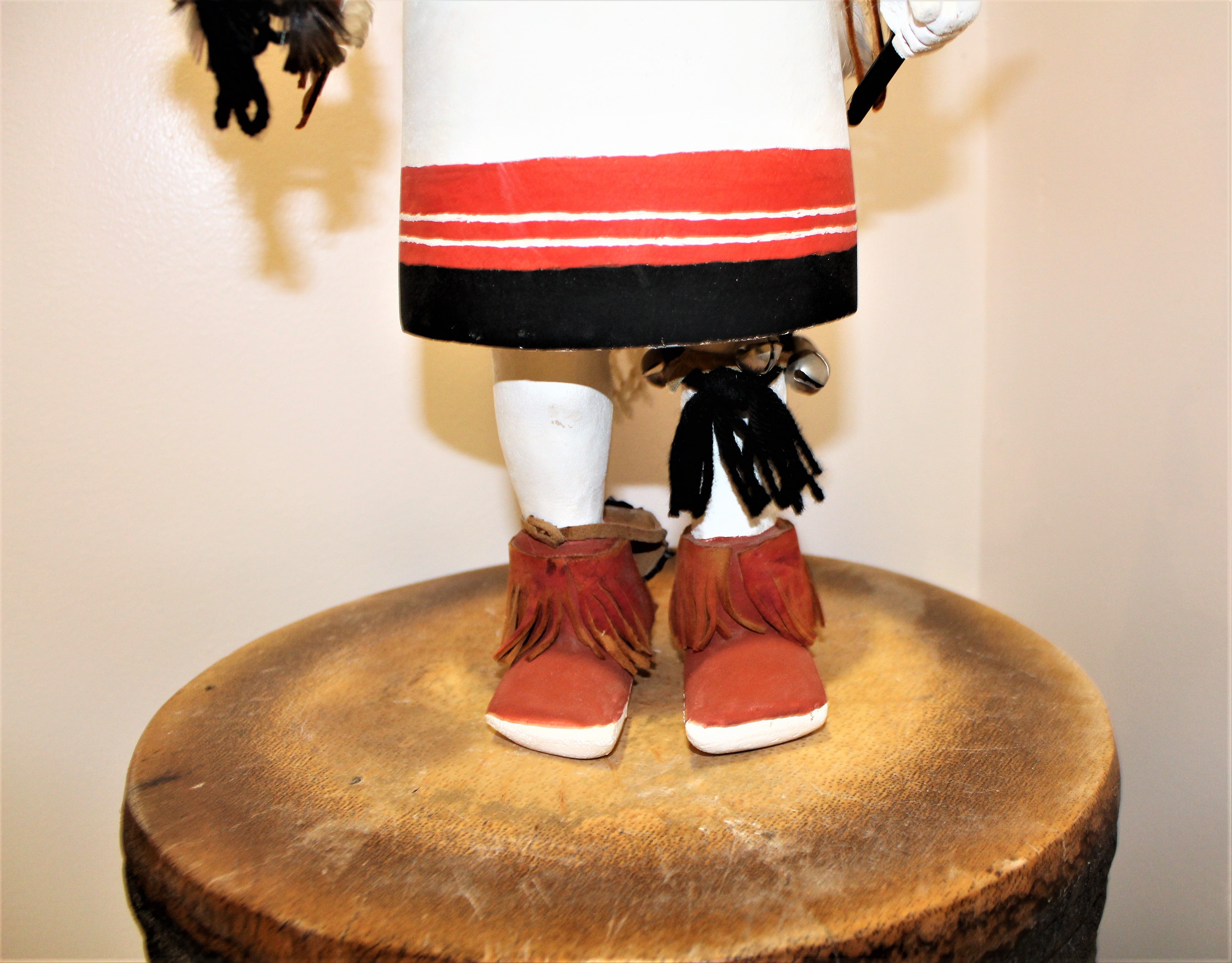 Large Deer Kachina Doll Sculpture