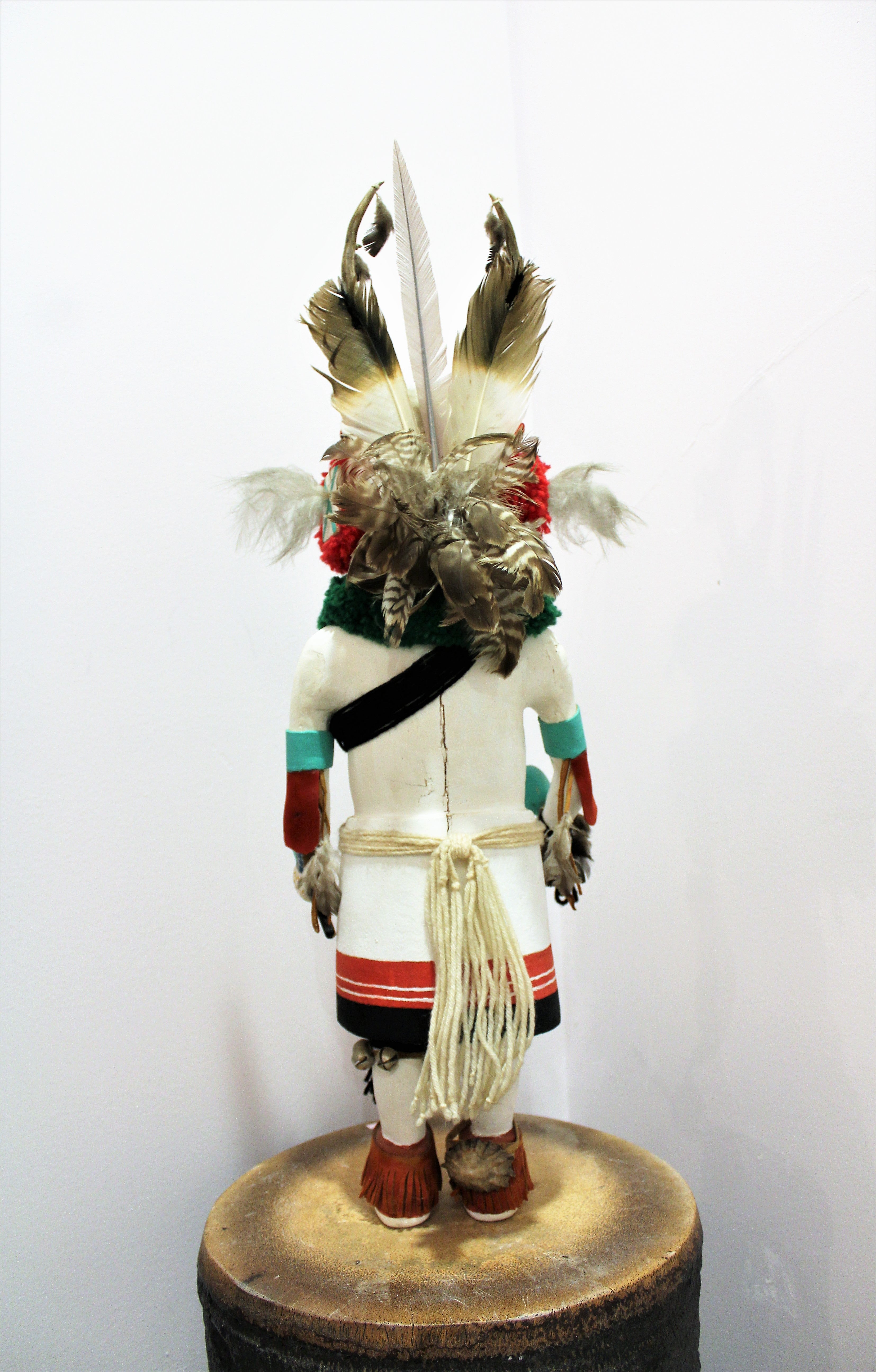 Large Deer Kachina Doll Sculpture