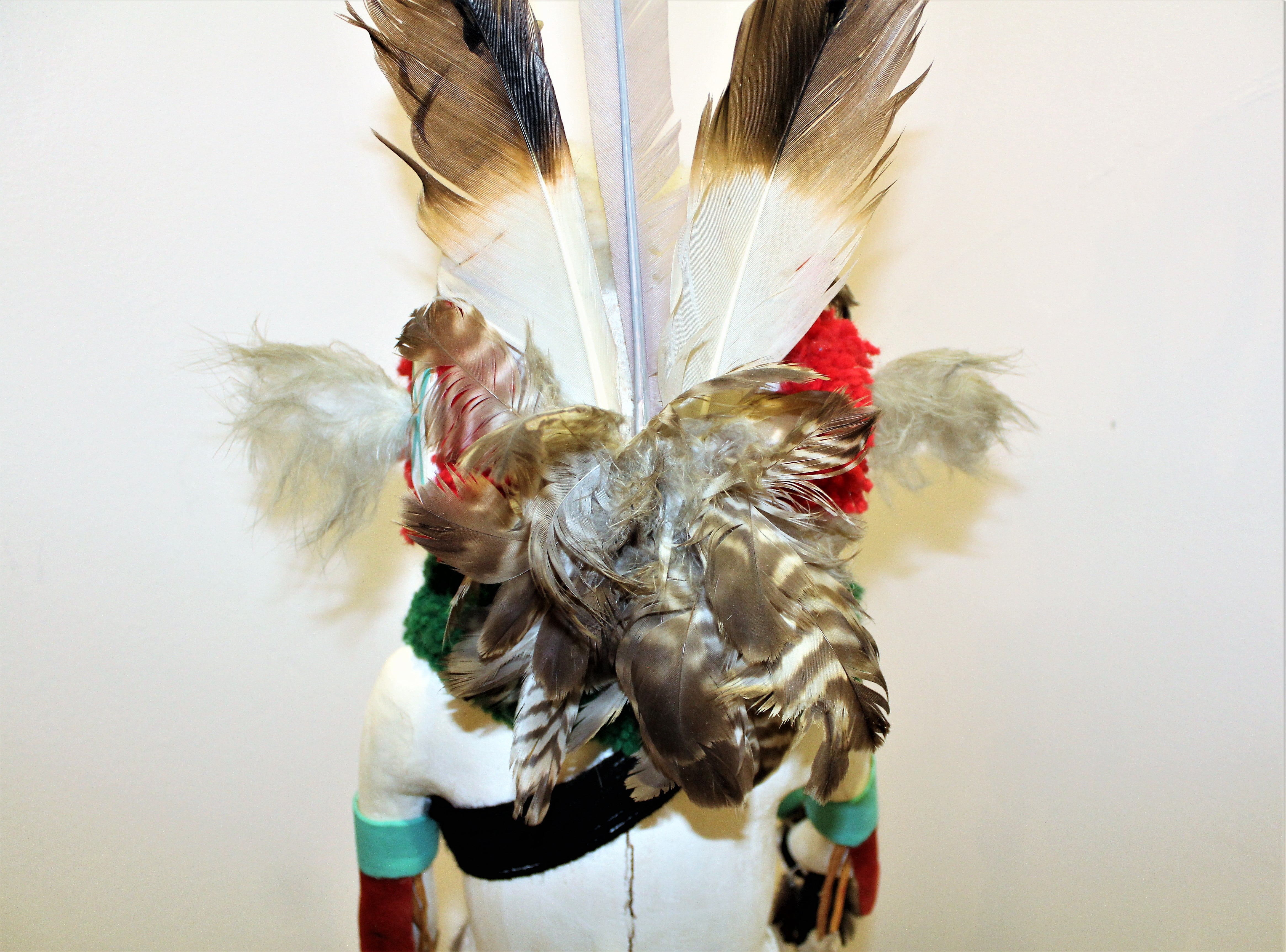 Large Deer Kachina Doll Sculpture