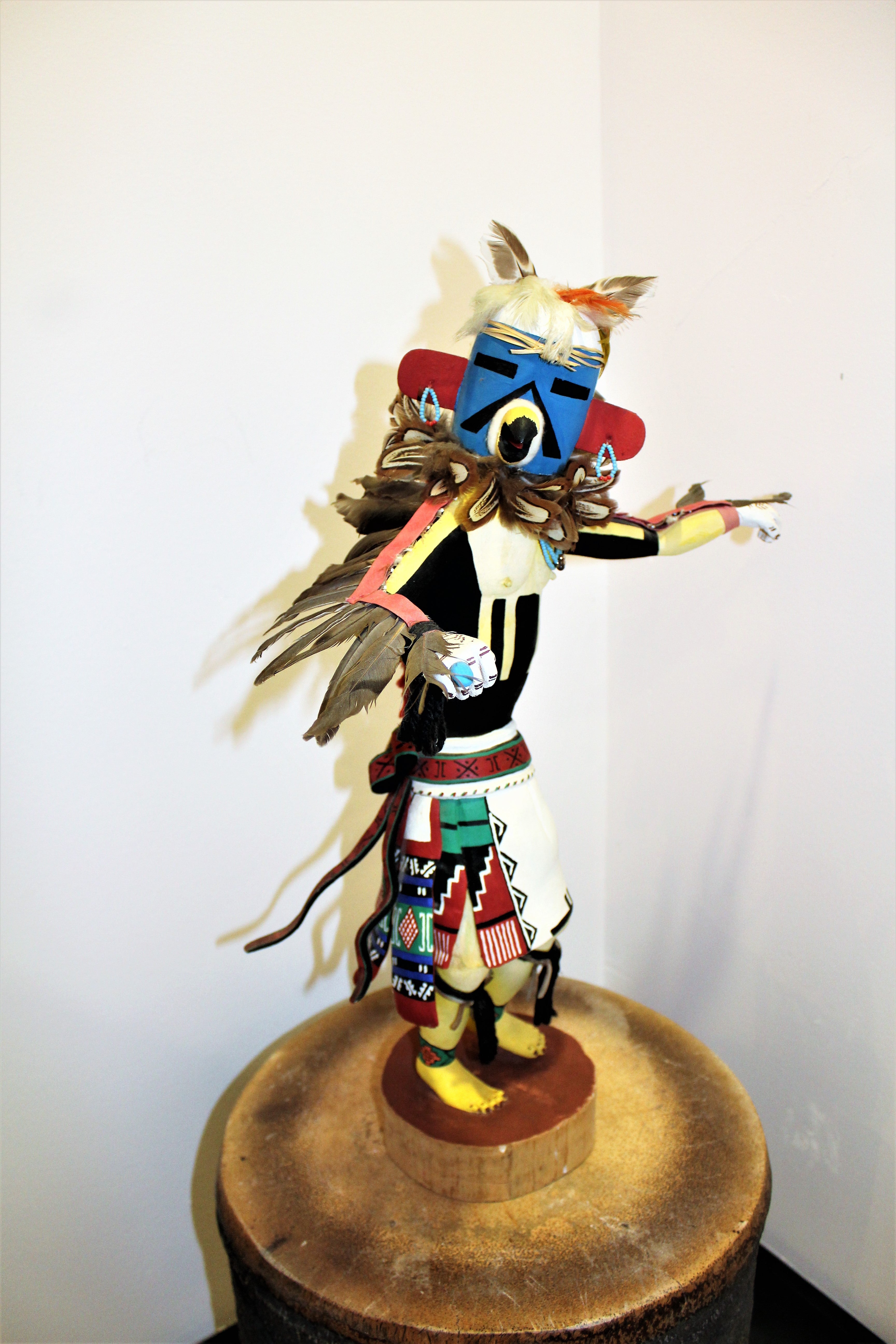 Large Eagle Dance Kachina Doll Sculpture