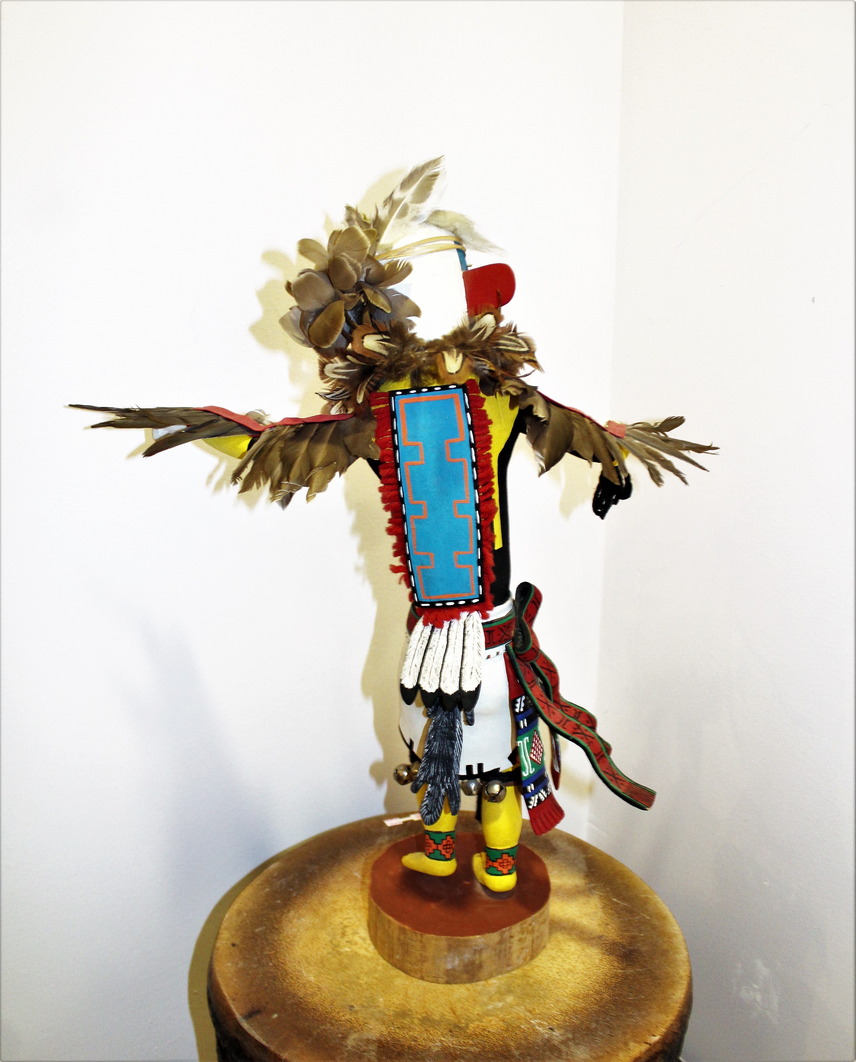 Large Eagle Dance Kachina Doll Sculpture