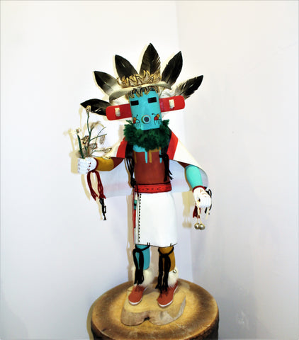 Early Morning Singer Large Kachina Sculpture