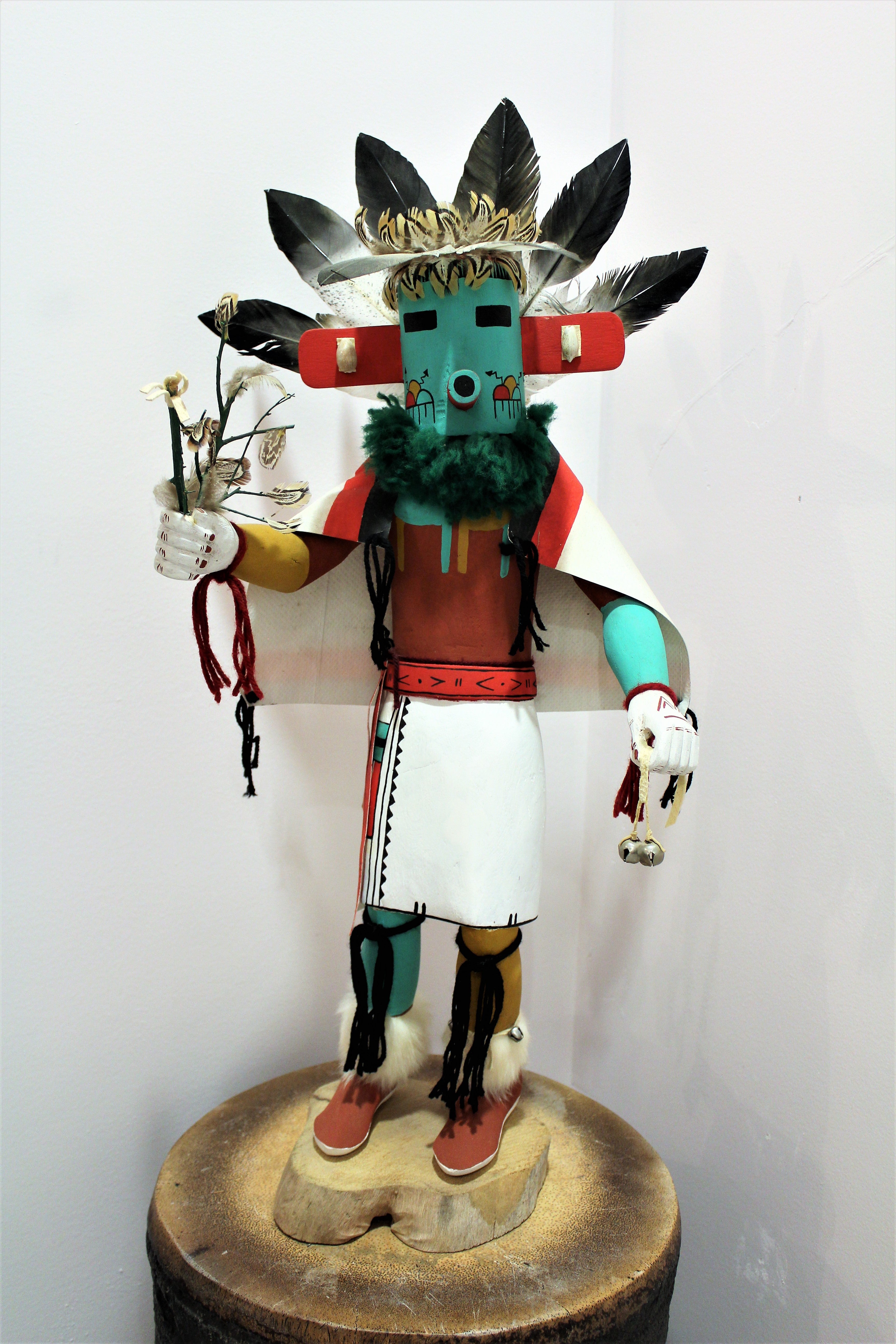 Early Morning Singer Large Kachina Sculpture