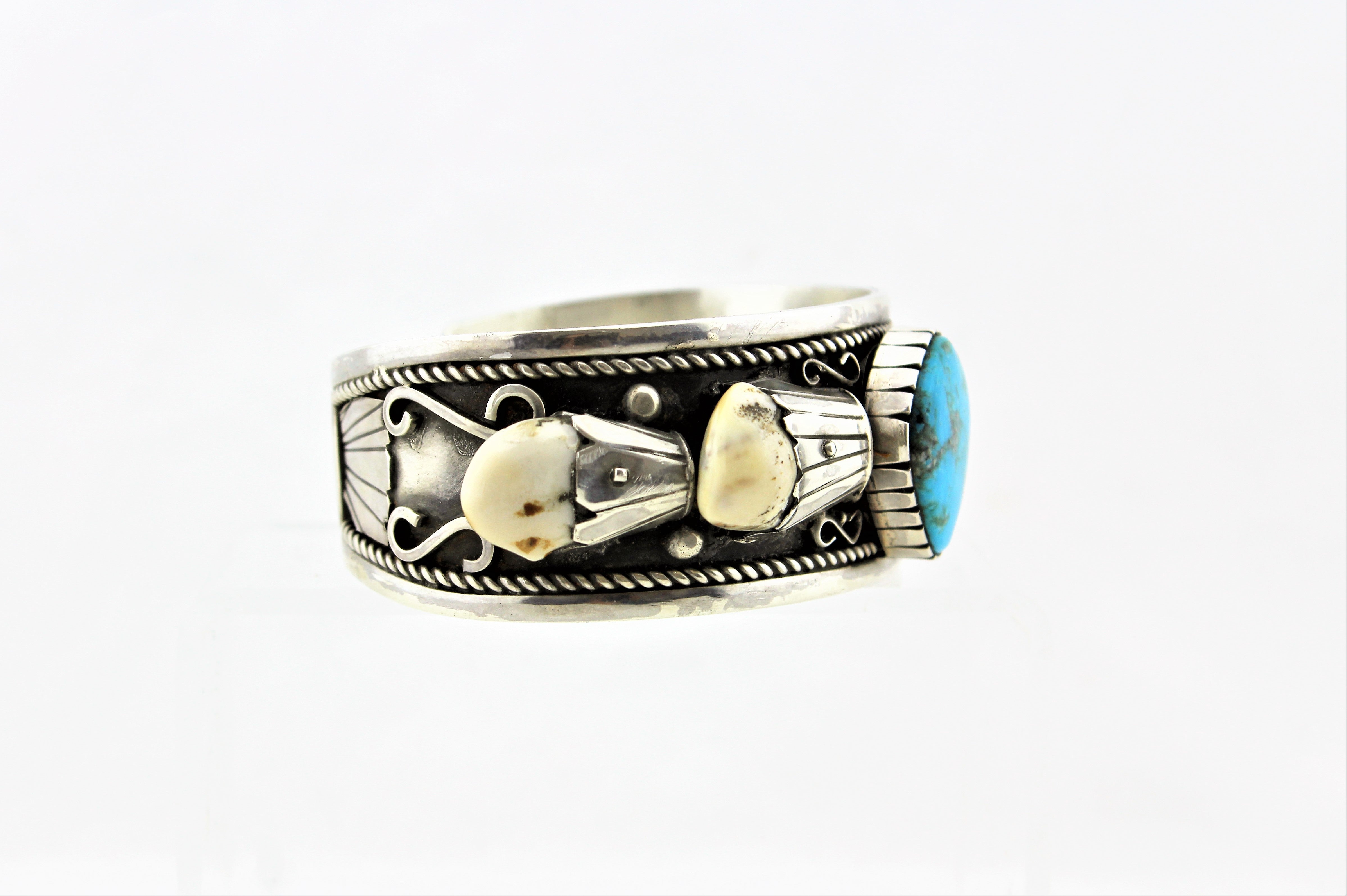 Dee Norris Elk Tooth Bracelet Cuff
